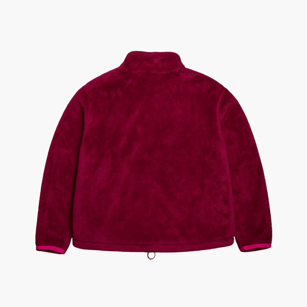 The North Face Teddy Fleece Jacket Embroidered Logo (Women's L)