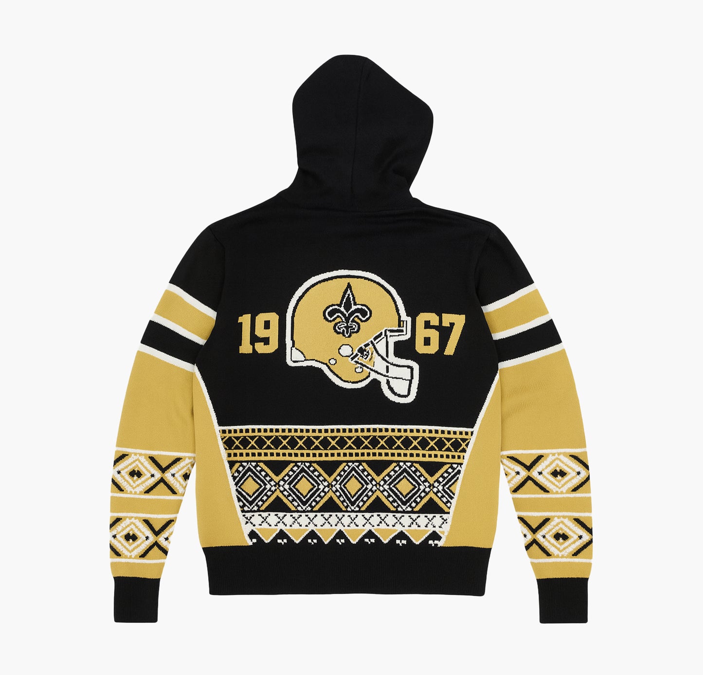 NFL Kids Hoodie USA Sports Orlando Saints Embroidered Logo (L)