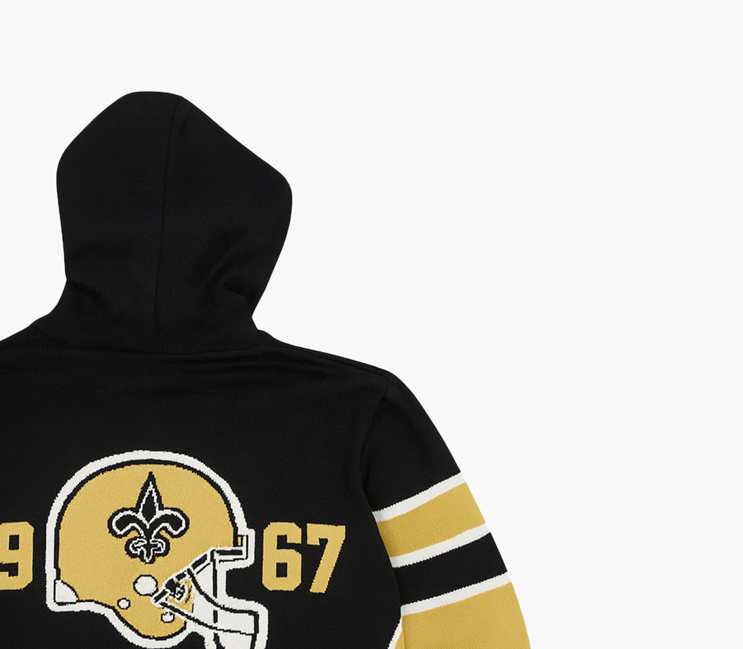 NFL Kids Hoodie USA Sports Orlando Saints Embroidered Logo (L)