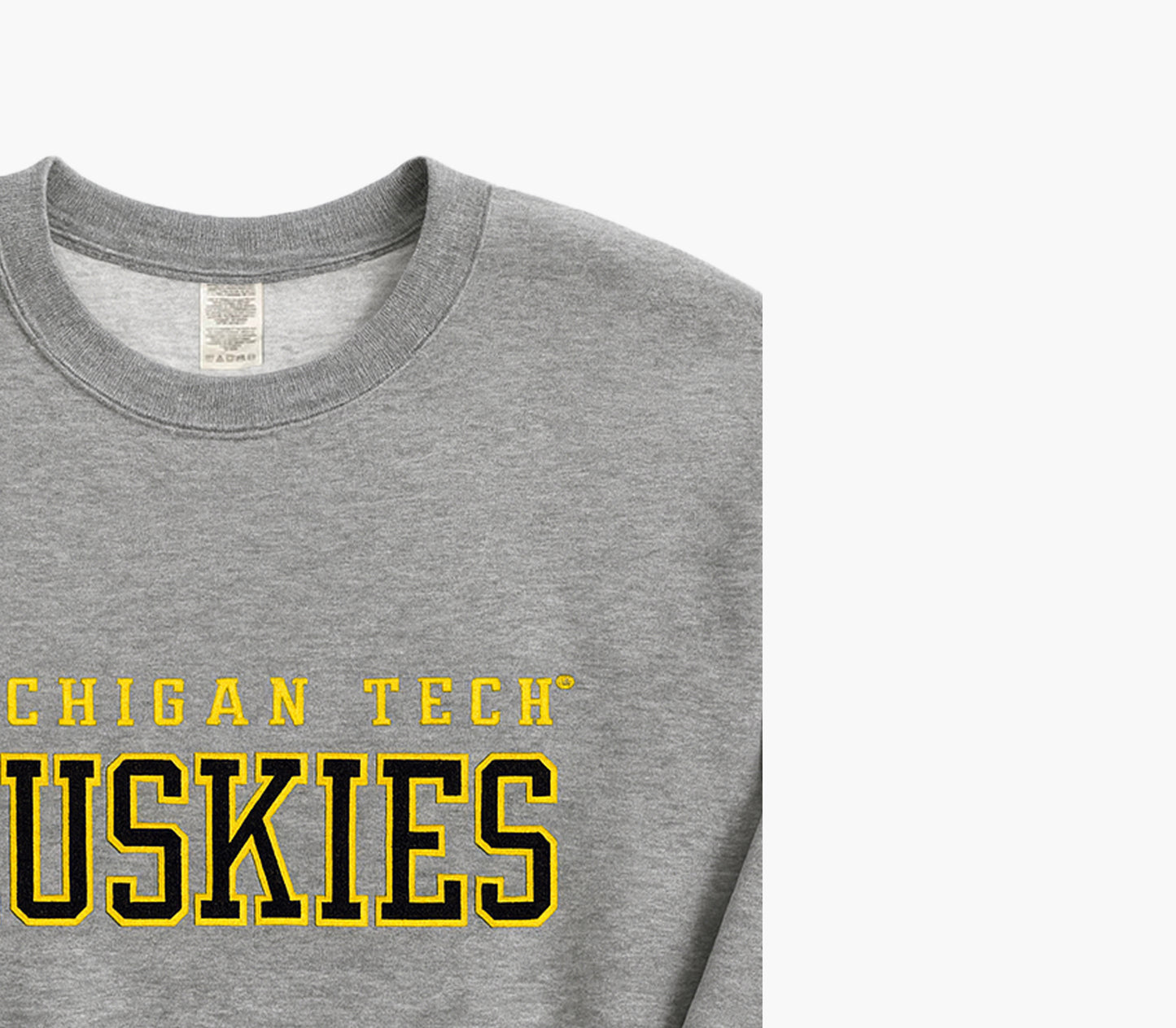 Vintage Dressing Men’s Sweatshirt Embroidered Logo (S)