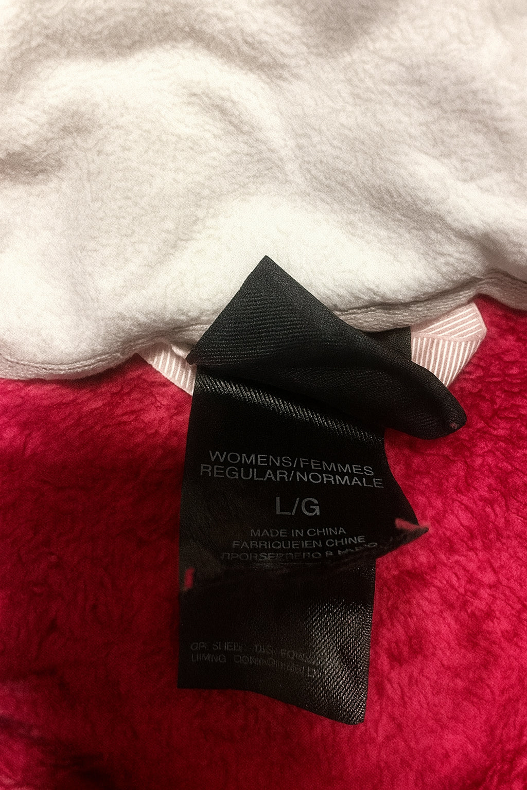 The North Face Vintage Fleece Jacket Pink (L)