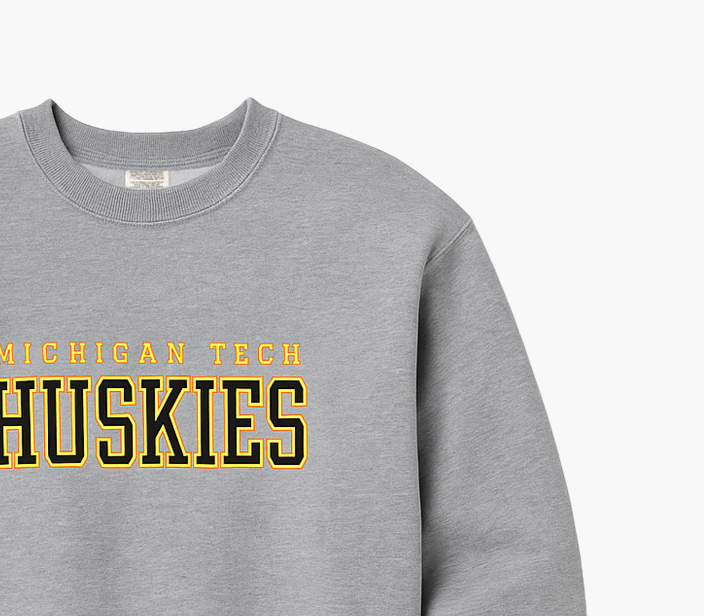 Vintage Dressing Men’s Sweatshirt Embroidered Logo (S)