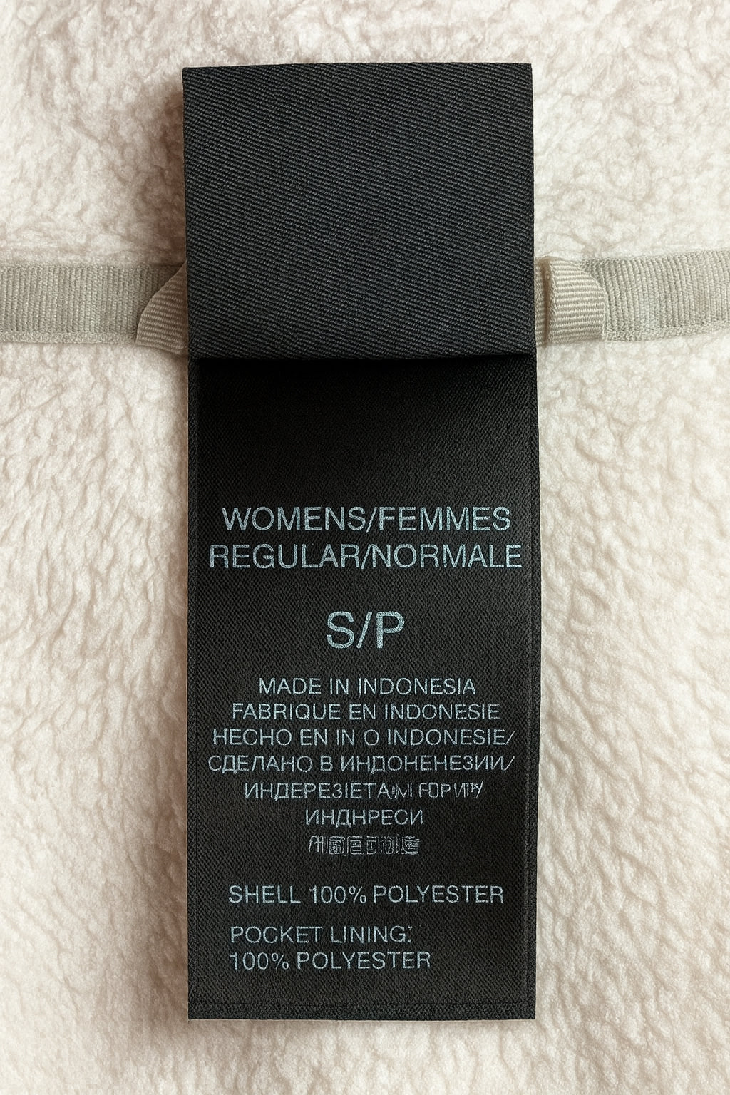 The North Face Vintage Fleece Jacket White (S)