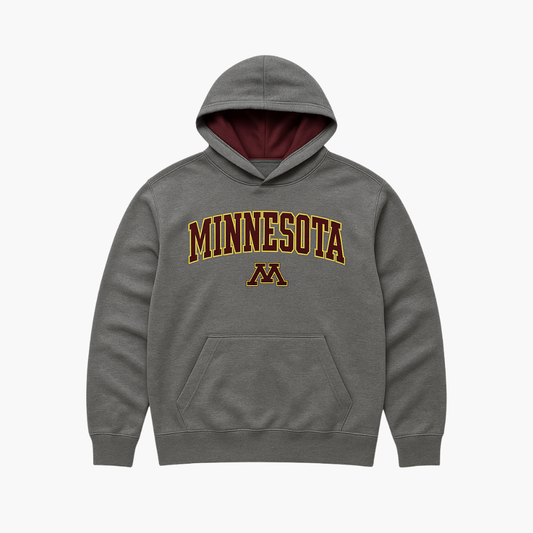 Champion Minnesota Hoodie Embroidered Logo (M)