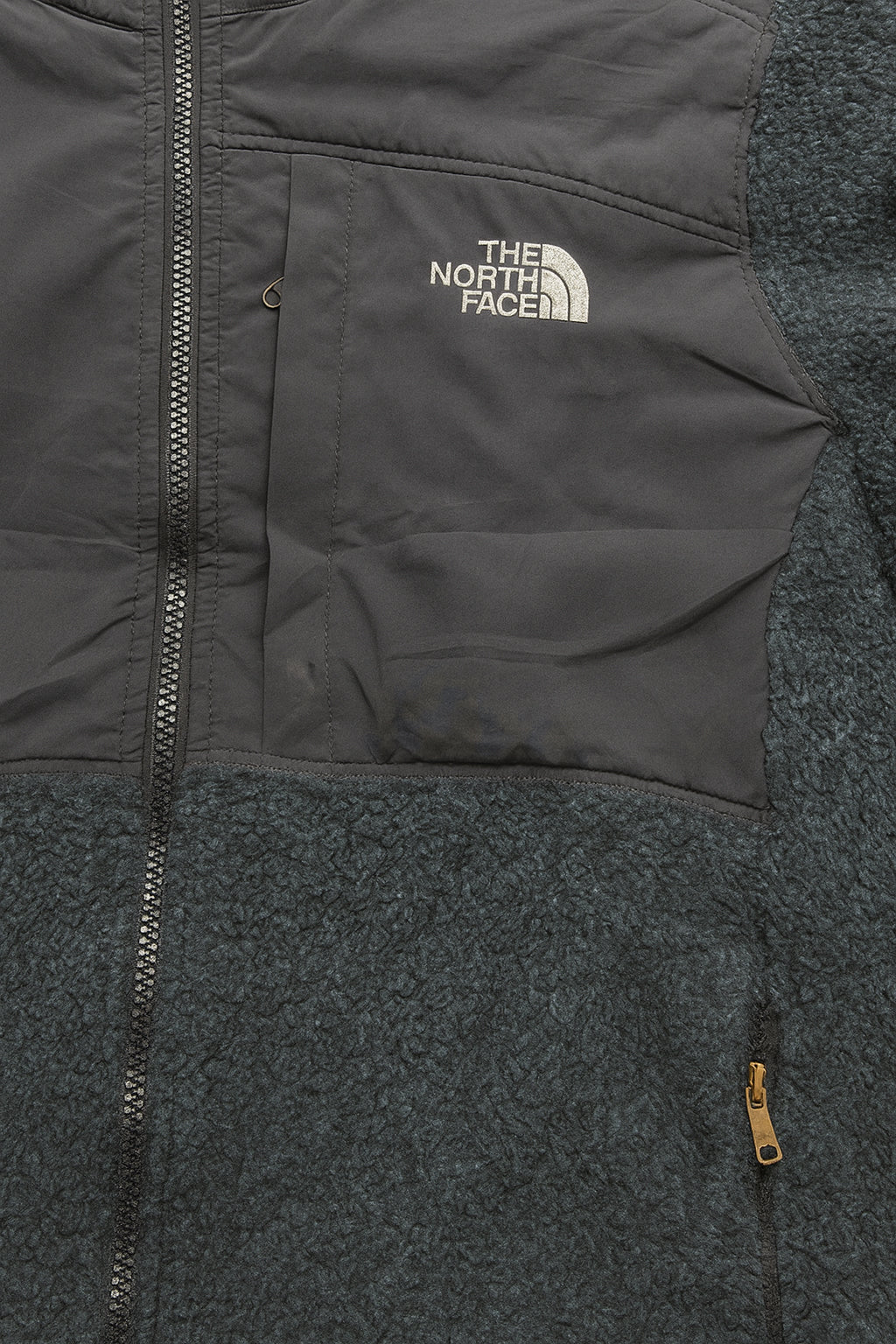 The North Face Vintage Fleece Jacket Black / Grey (M)