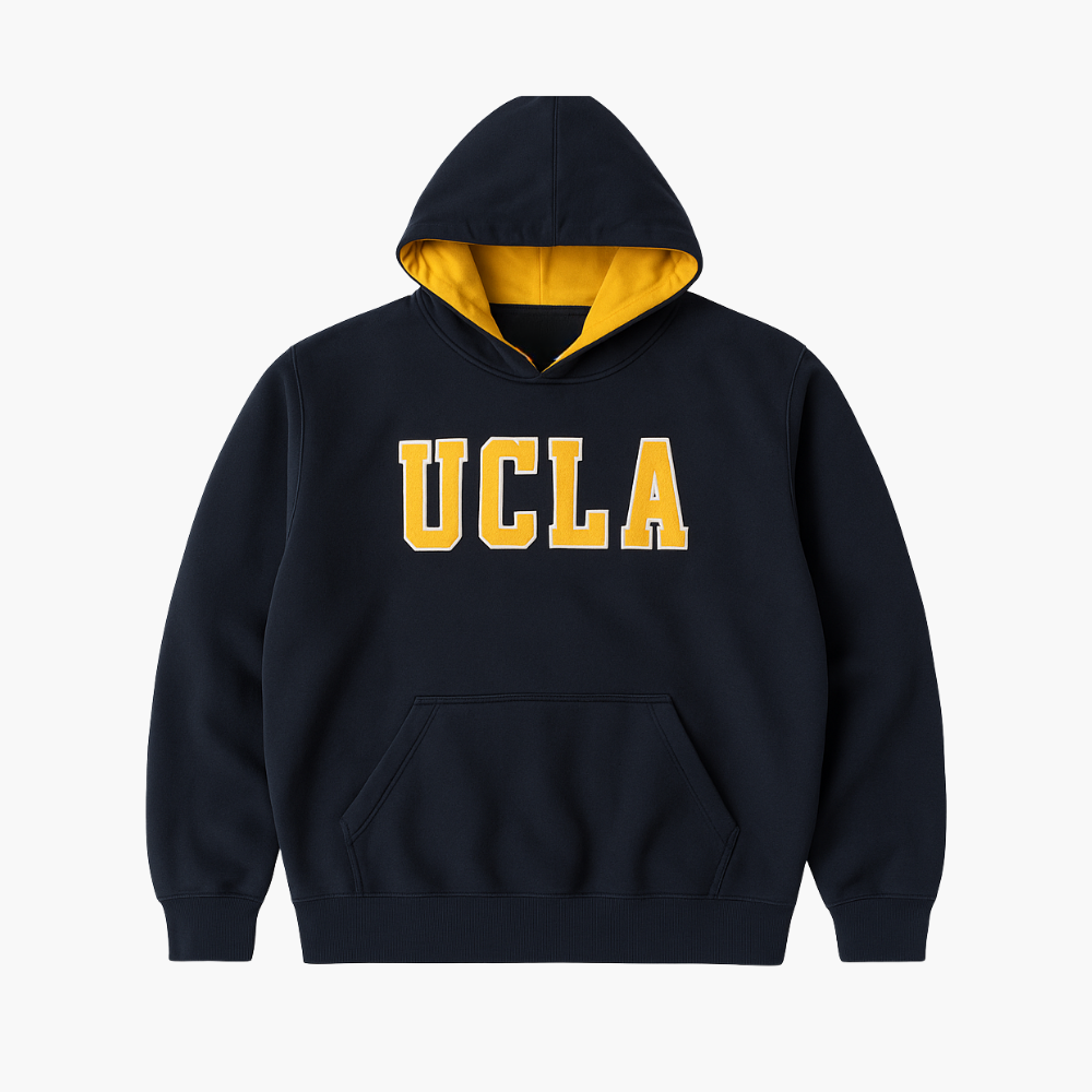 Foot Locker UCLA College Vintage Sweatshirt Embroidered Logo (XL)