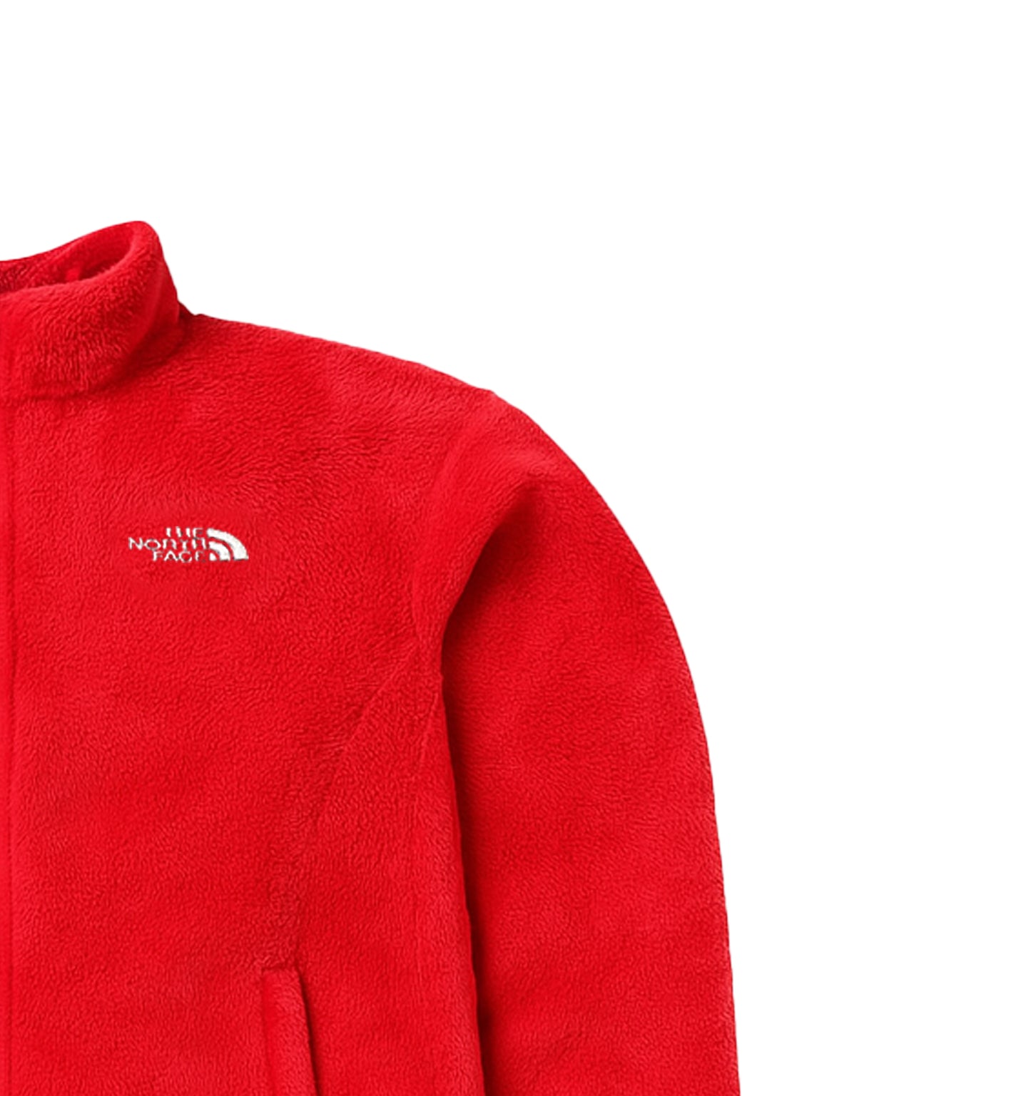 The North Face Teddy Fleece Jacket Gesticktes Logo (Women's S)
