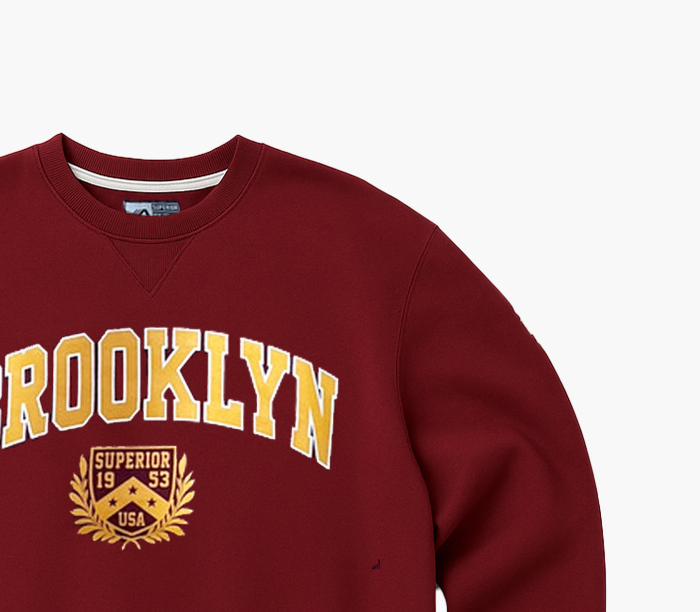 Alcott Vintage Sweatshirt Embroidered Logo (S)