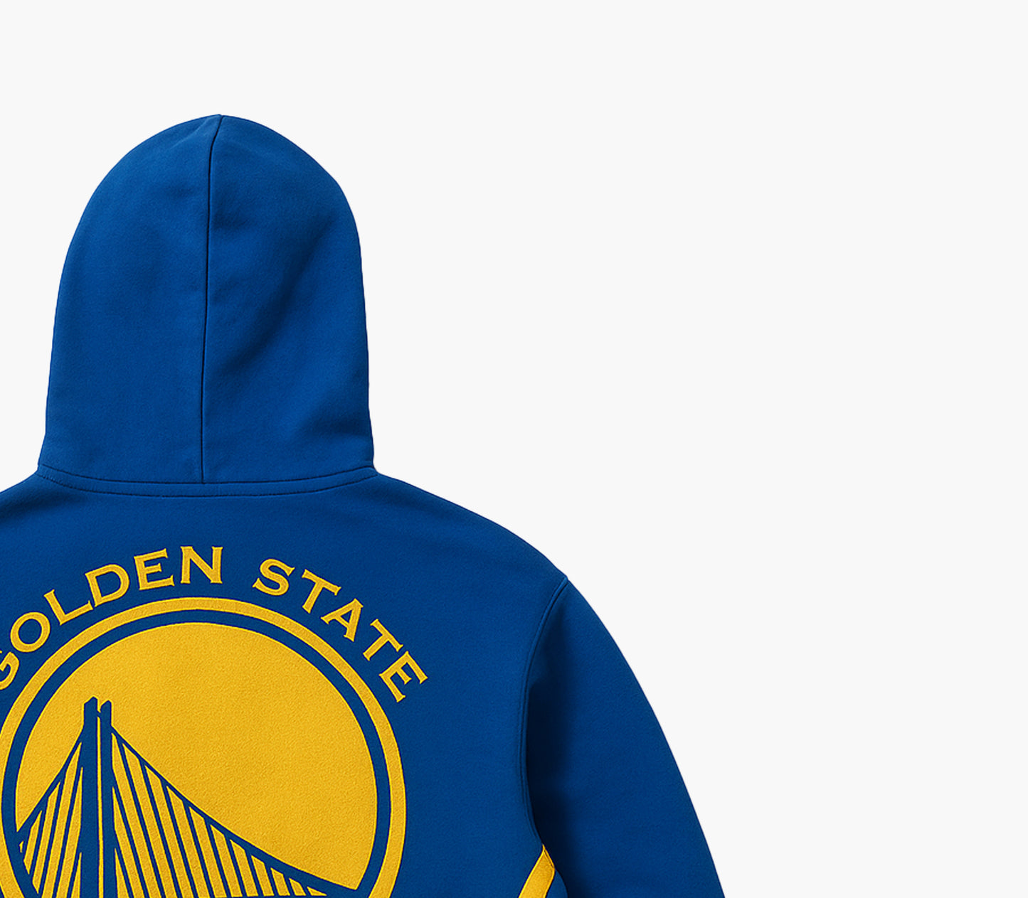 NBA Golden State Warriors Retro Style Sweater Embroidered Logo (L)