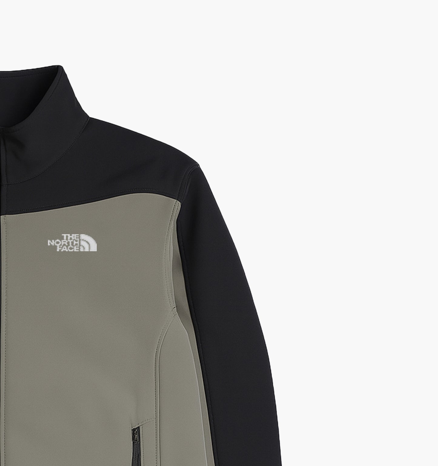 The North Face Shell Fleece Jacket Gesticktes Logo (S)