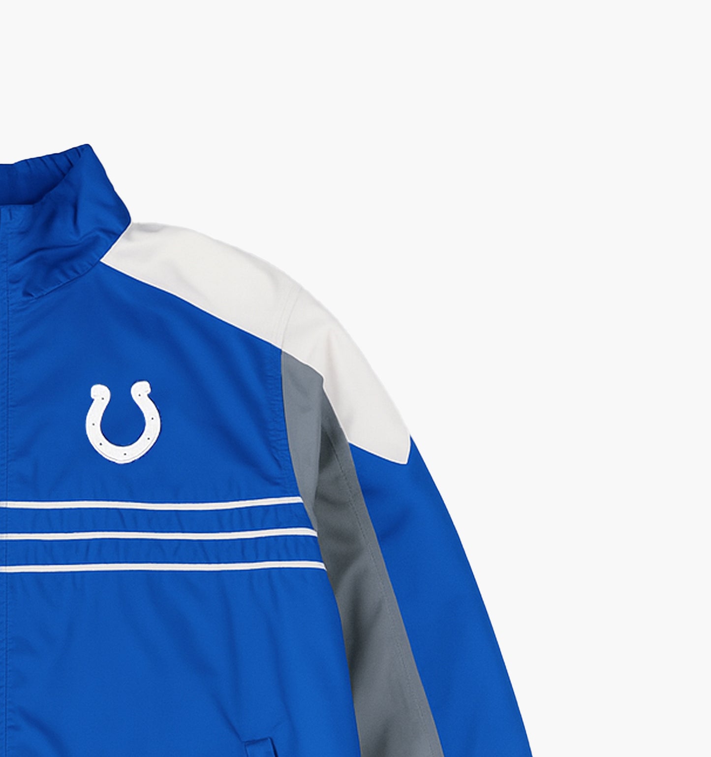 NFL Colts Nylon Track Jacket Gesticktes Logo (XL)