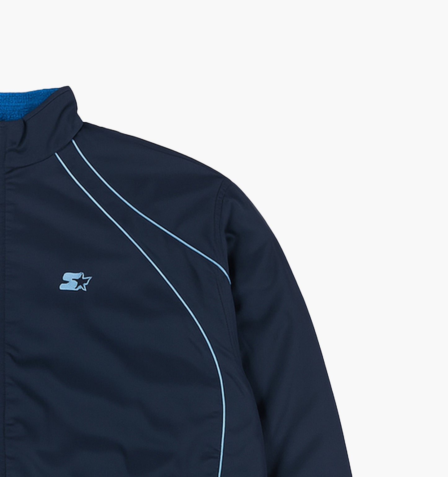 Starter Nylon Track Jacket Gesticktes Logo (XL)