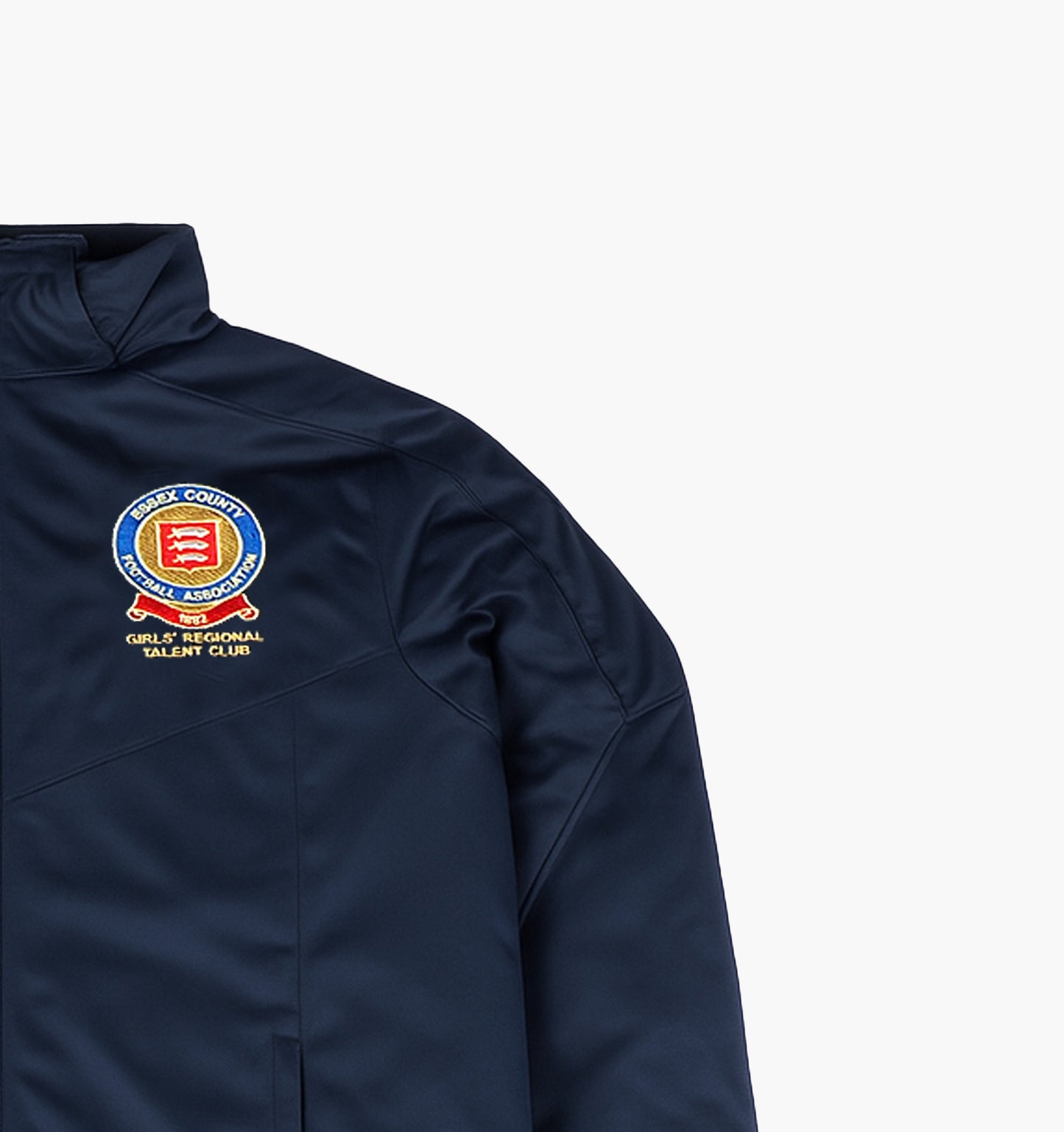 Nike Nylon Track Jacket Gesticktes Logo Kinder (L)
