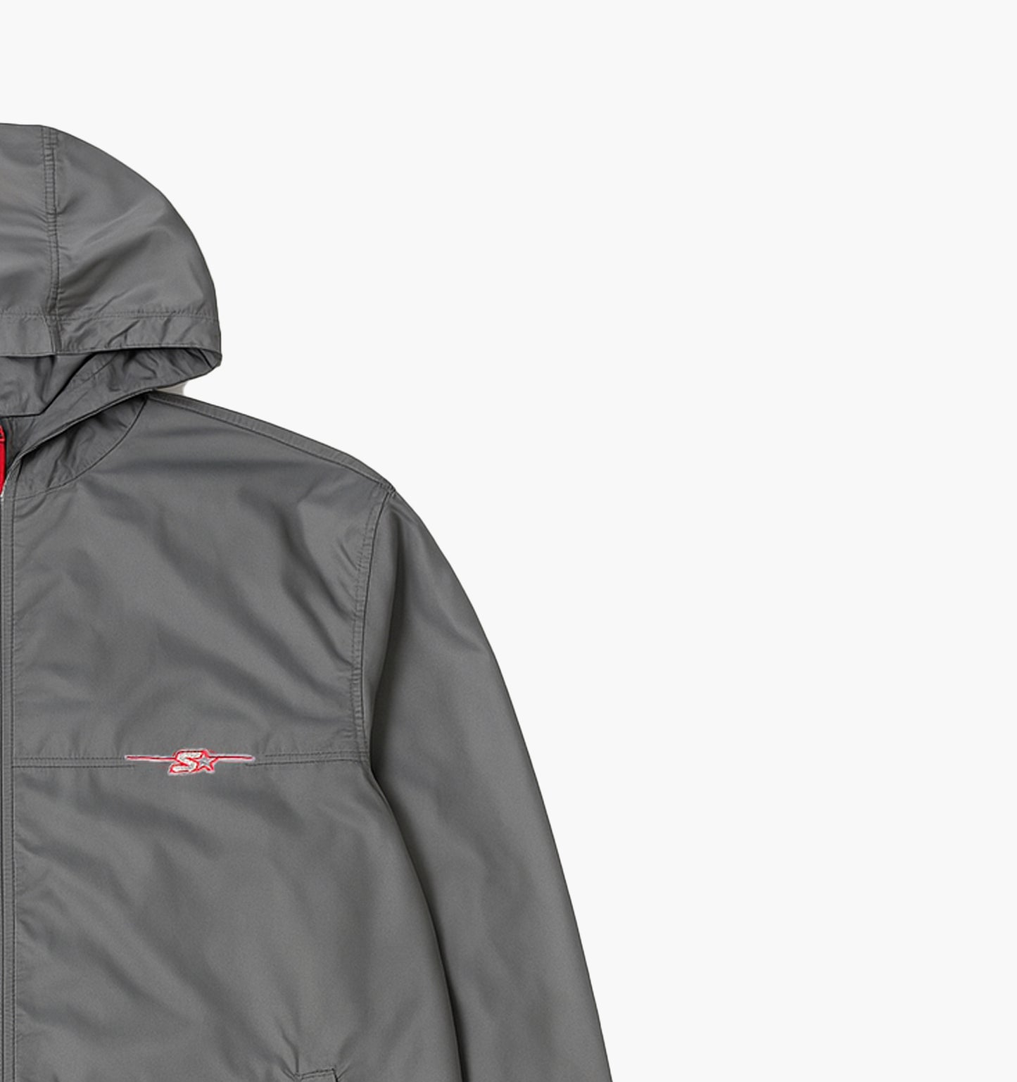 Starter Nylon Track Jacket Gesticktes Logo (L)