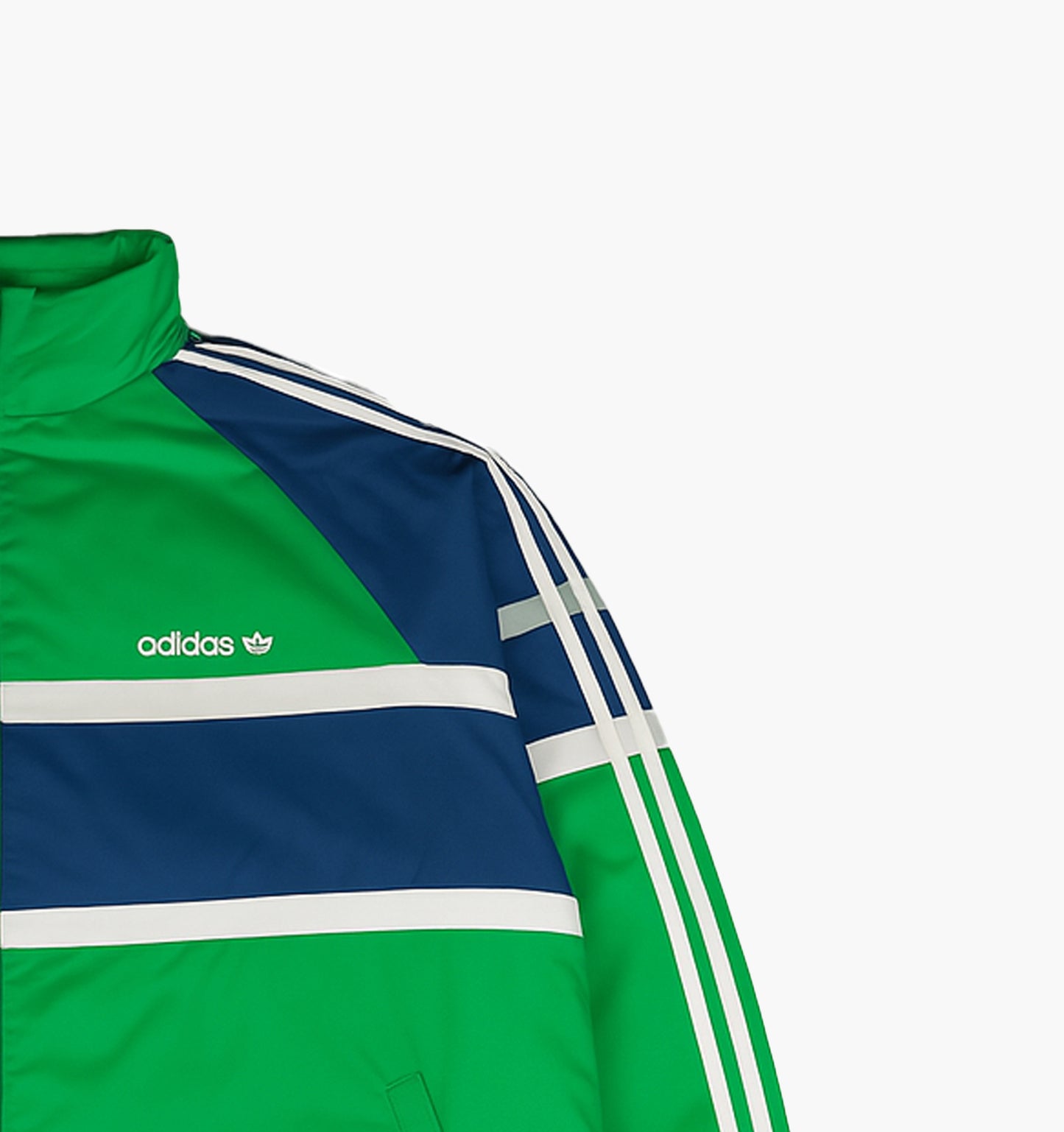 Adidas Nylon Lightweight Jacket Gesticktes Logo (3XL)