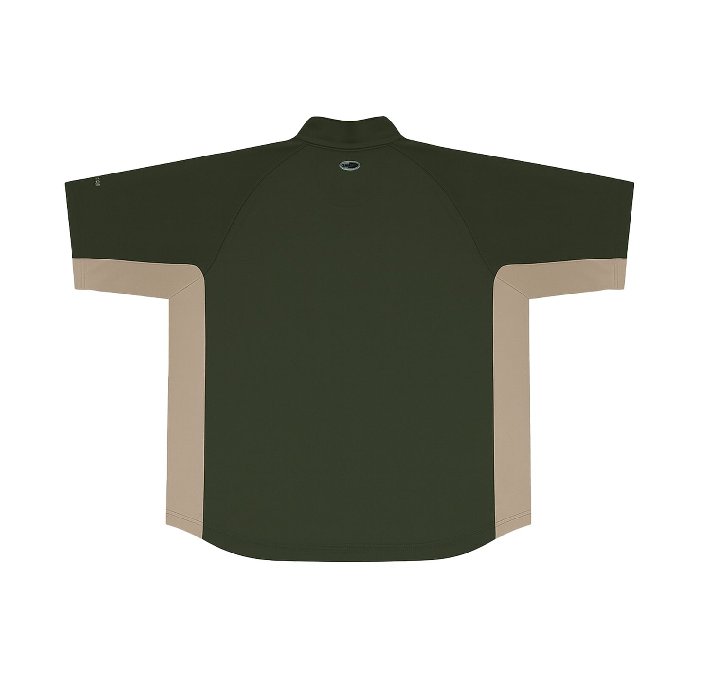 Adidas Nylon Quarter Zip Oversized Shirt Gesticktes Logo am Arm (L)