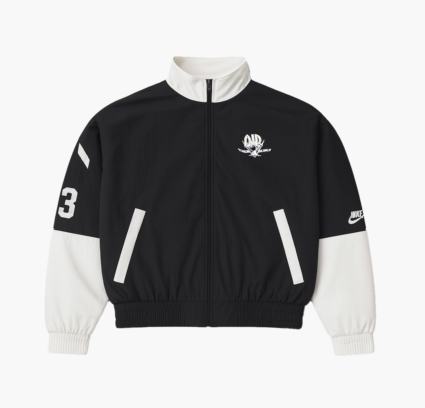 Nike X Jordan Nylon Bomberjacket Gesticktes Logo (S)