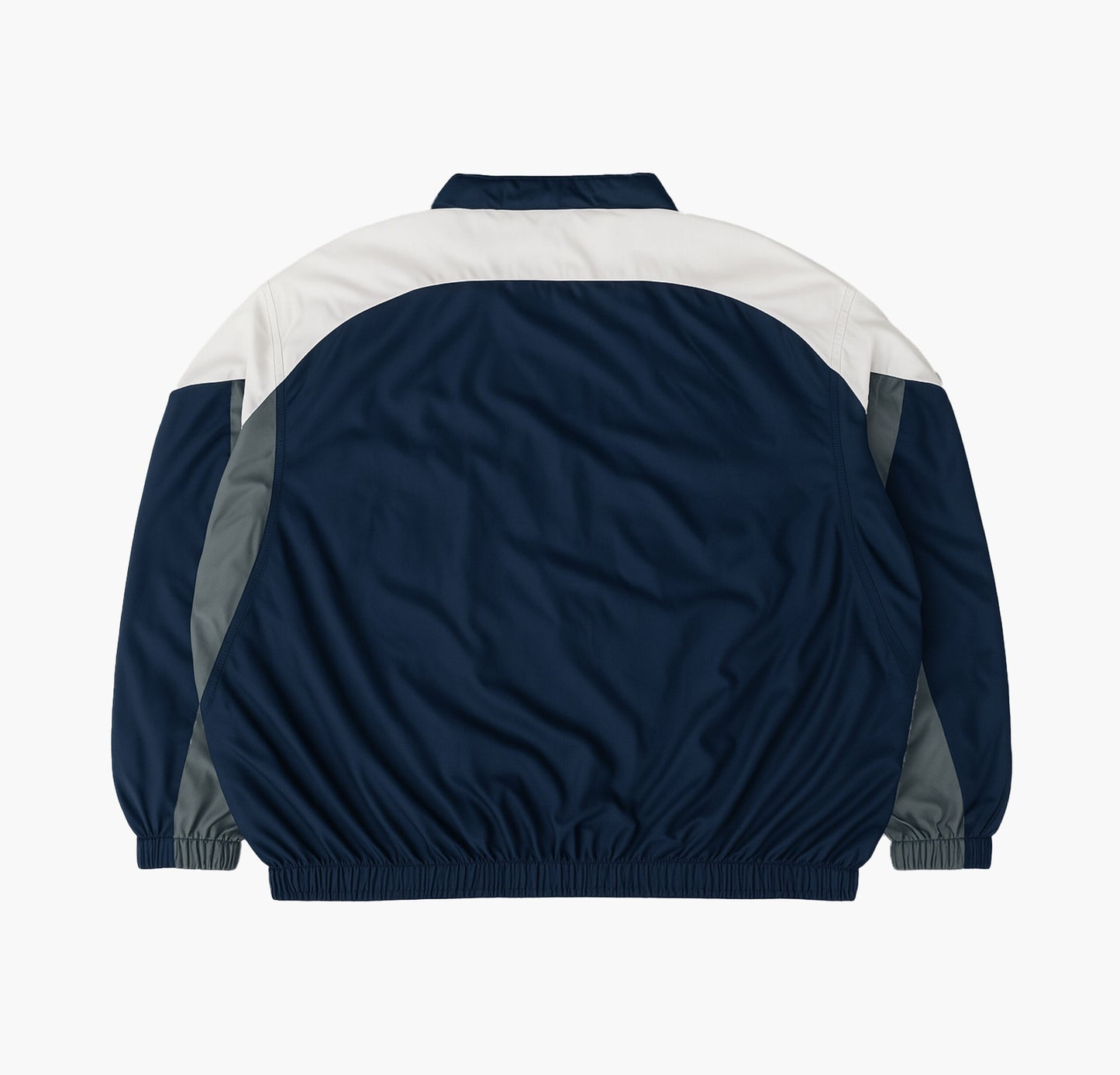 NFL New England Patriots Nylon Track Jacket Gesticktes Logo (XXL)