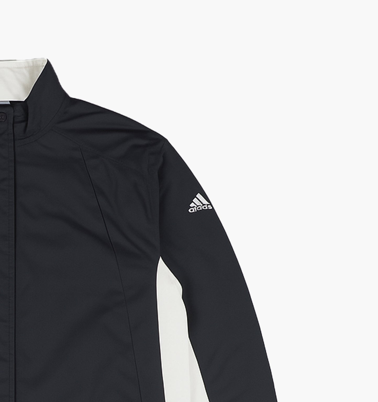 Adidas Nylon Track Jacket Gesticktes Logo am Arm (M)