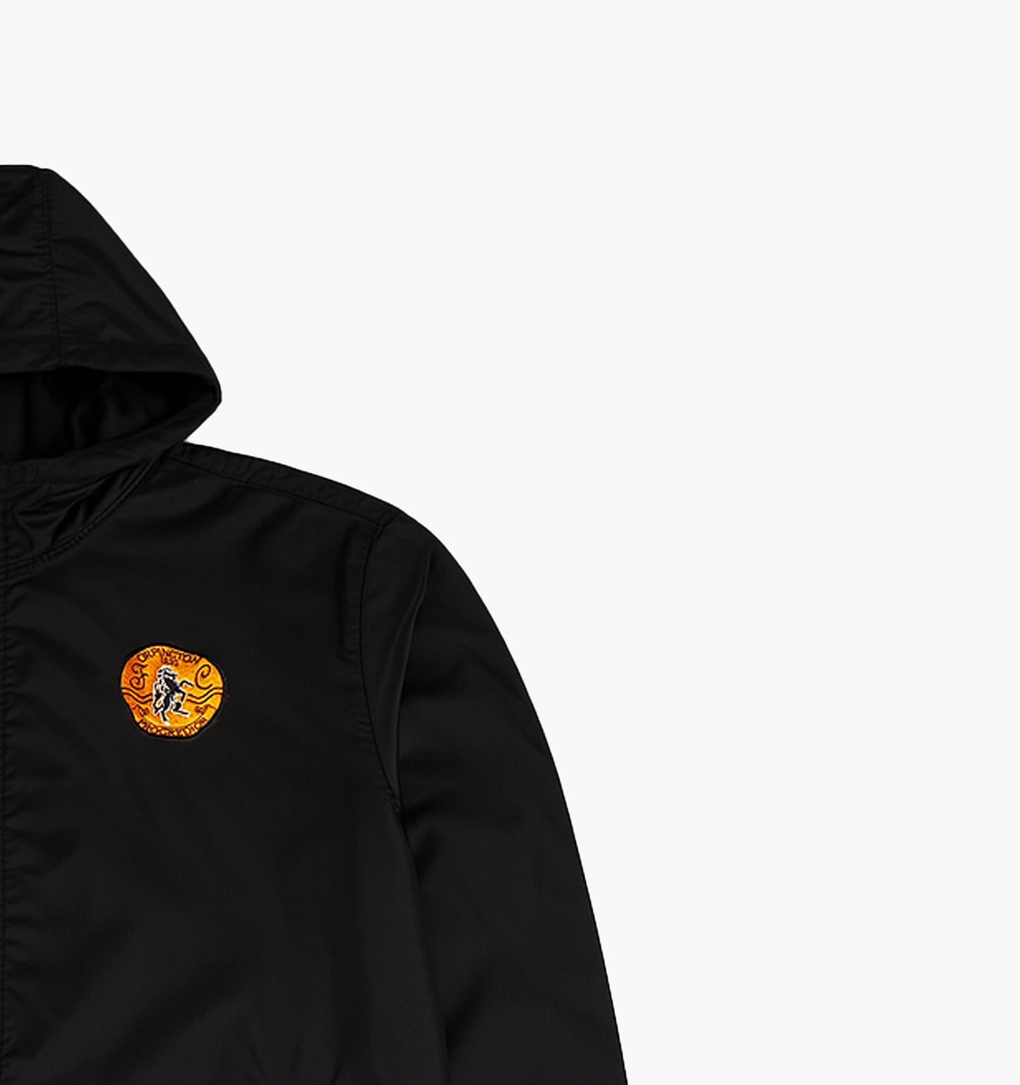 Adidas Nylon Windbreaker Gesticktes Logo (L)