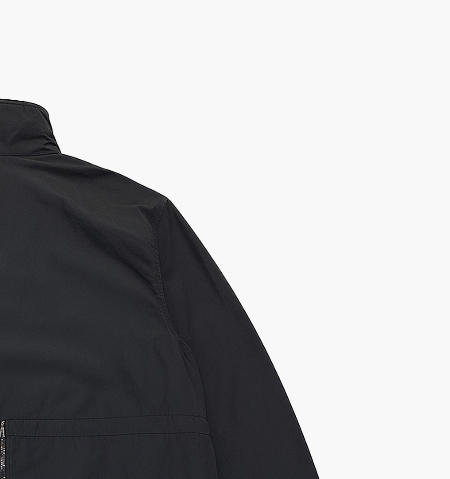 Adidas Nylon Long Windbreaker Gesticktes Logo (XL)