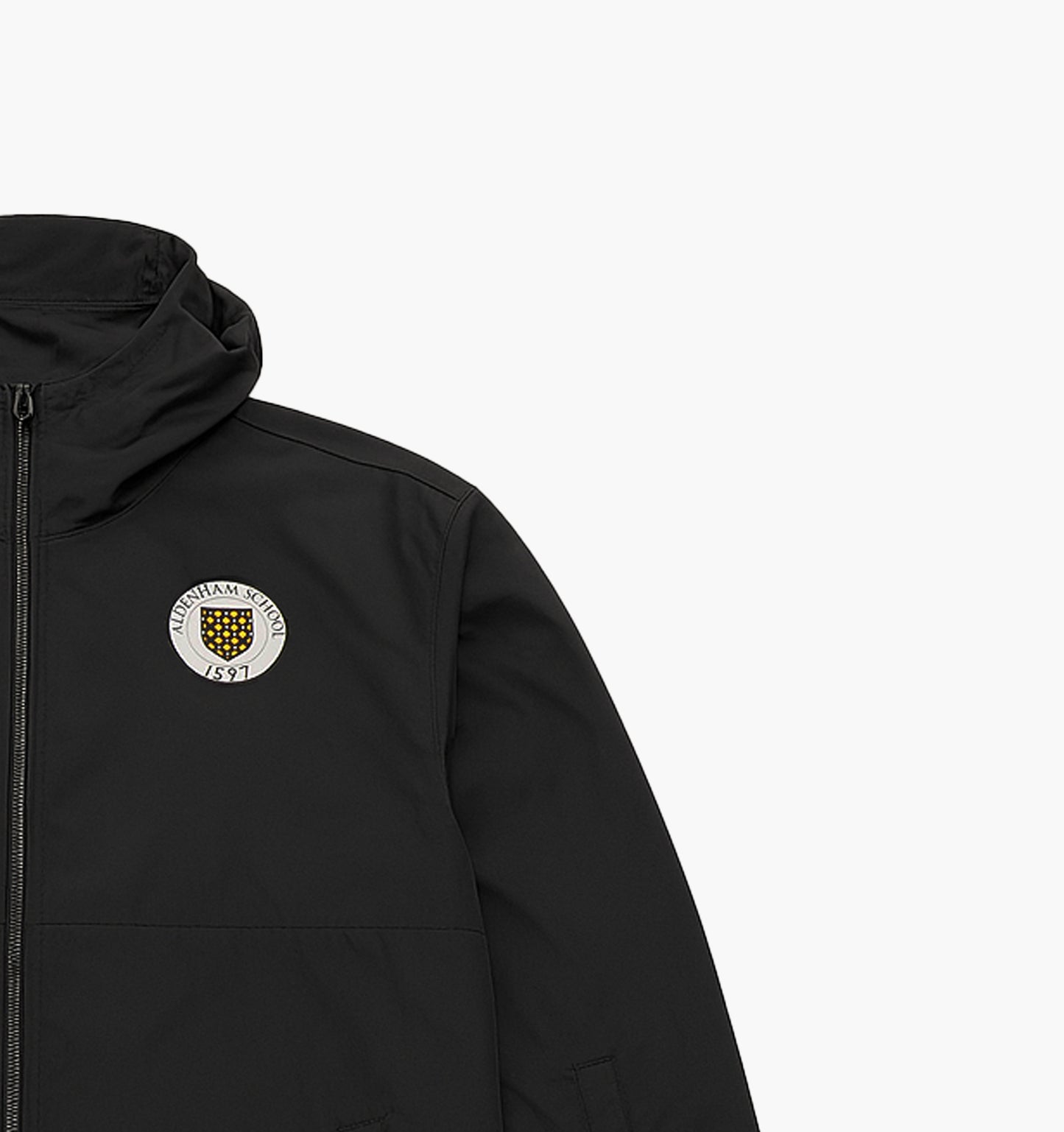 Adidas Nylon Long Windbreaker Gesticktes Logo (XL)