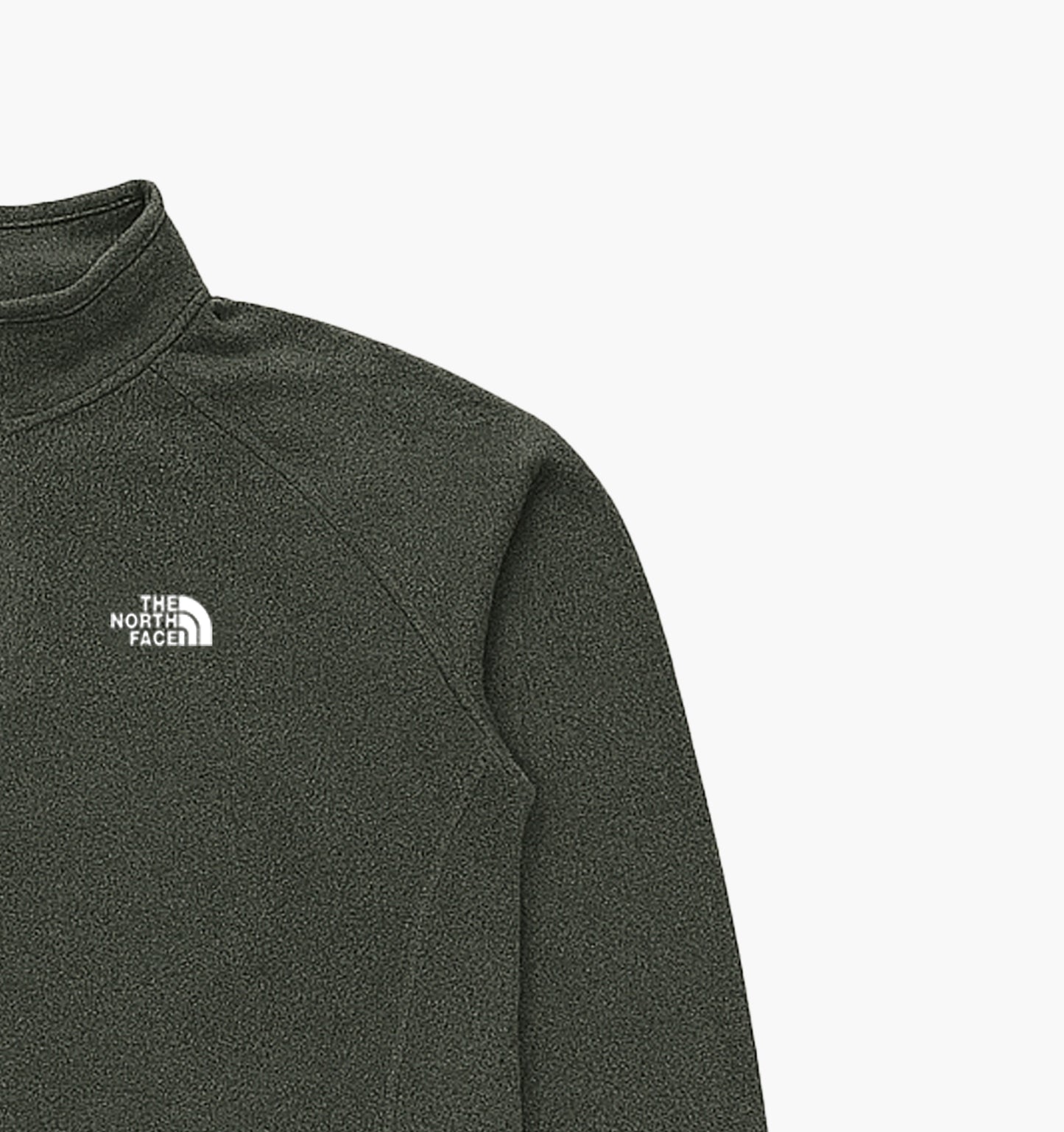 The North Face Quarter Zip Sweat Shirt Gesticktes Logo (Women's S)