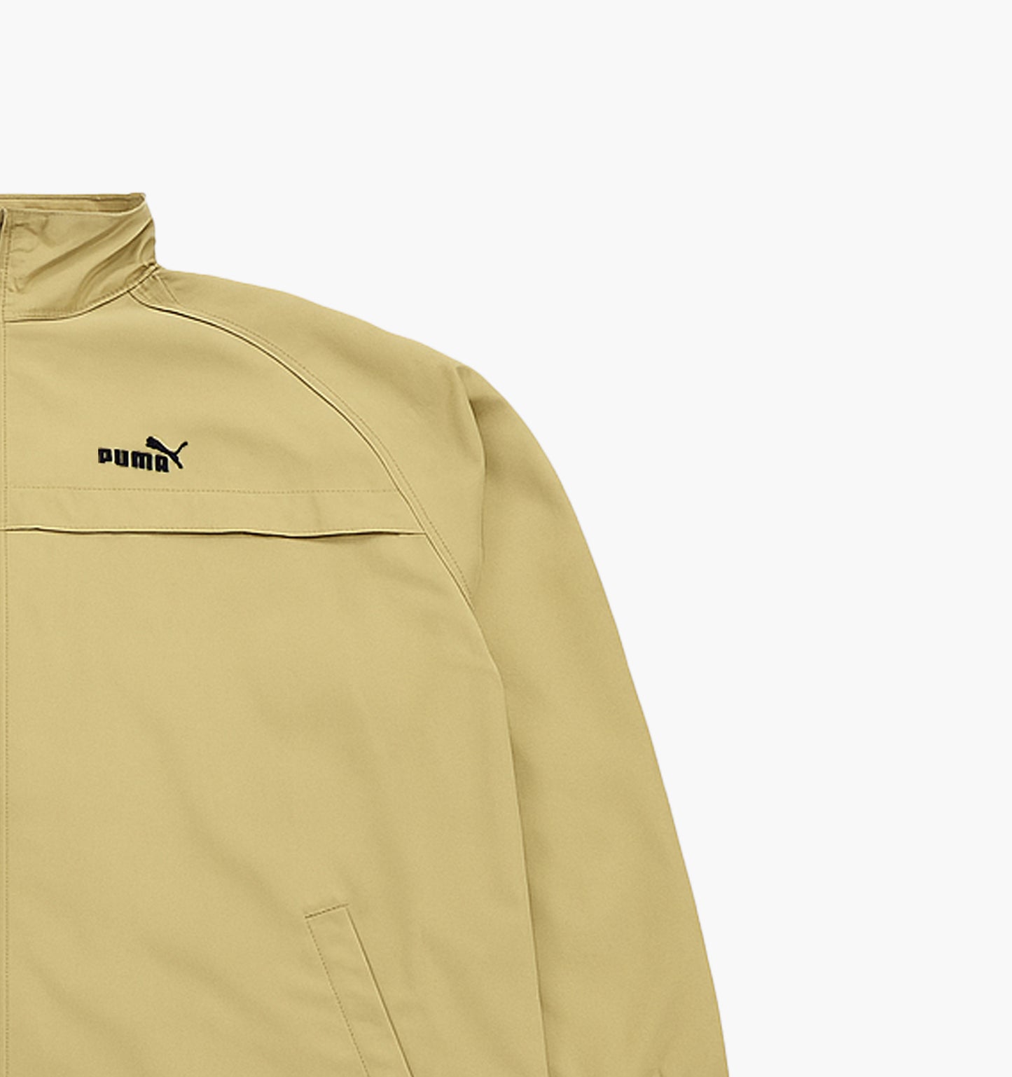 Puma Nylon Track Jacket Gesticktes Logo Vintage (L)