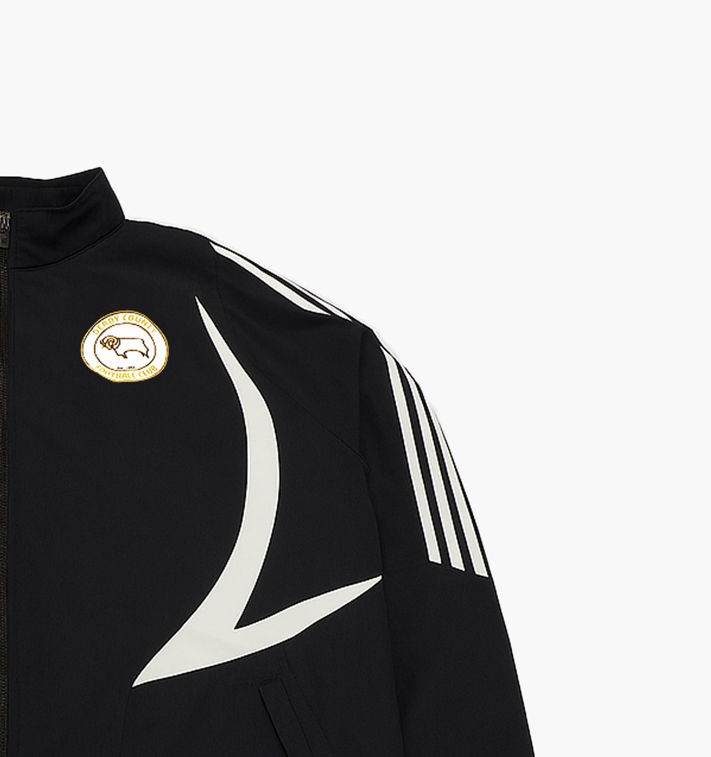 Adidas Derby County Windbreaker Gesticktes Logo (L)