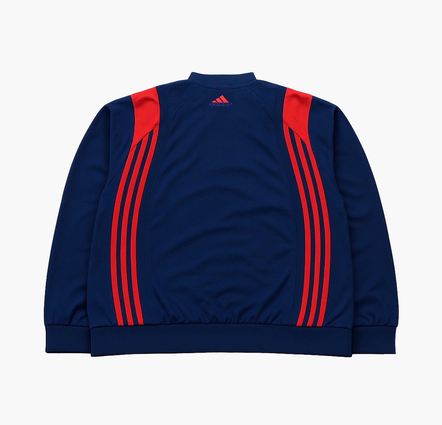 Adidas Vintage Nylon Track Jacket Gesticktes Logo (L)
