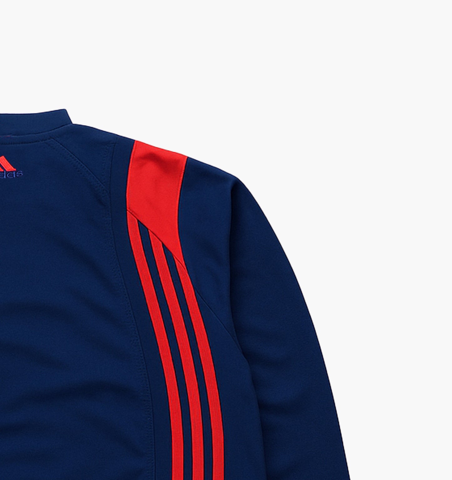 Adidas Vintage Nylon Track Jacket Gesticktes Logo (L)