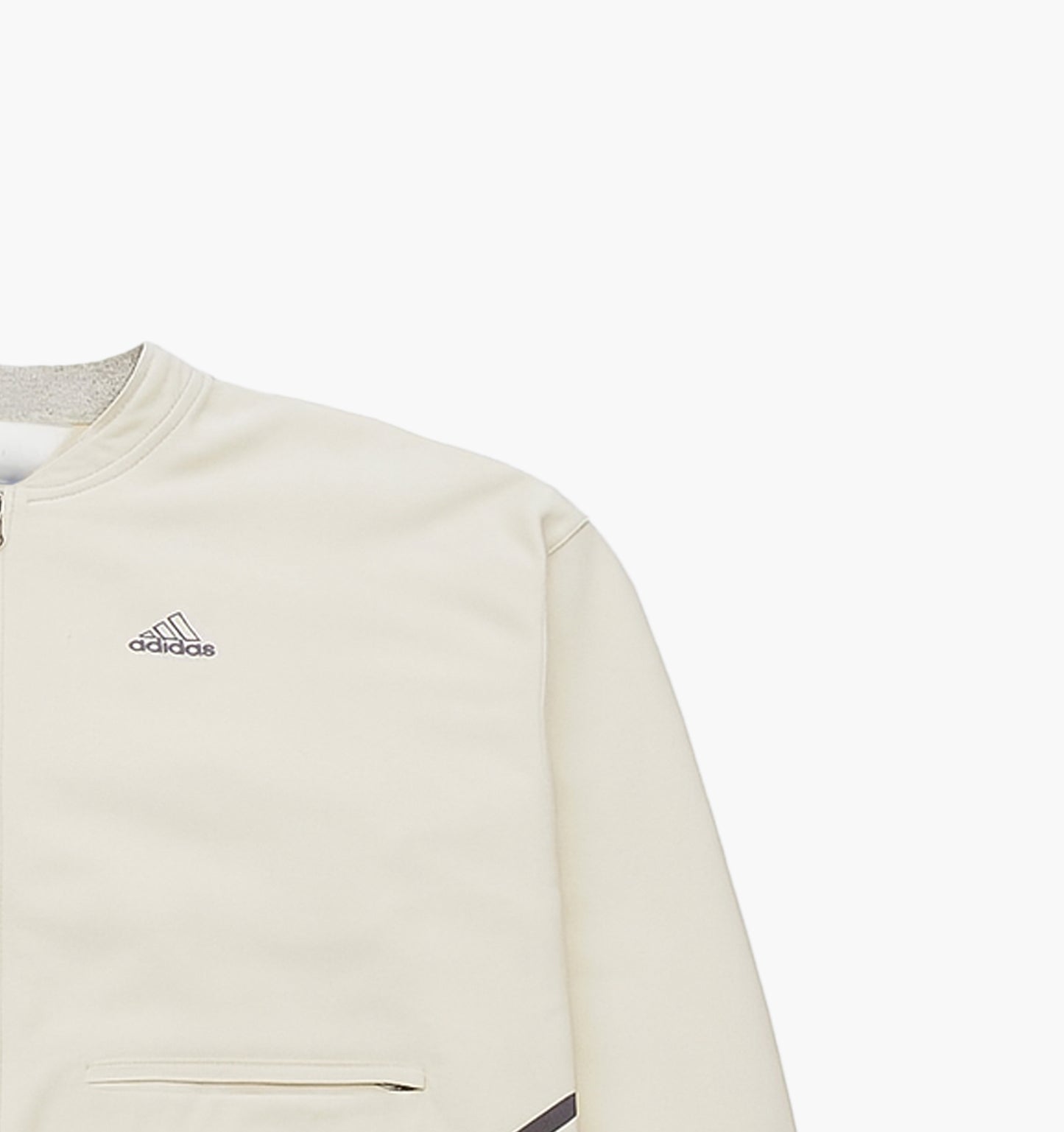 Adidas Vintage Track Jacket STiched Logo (L)
