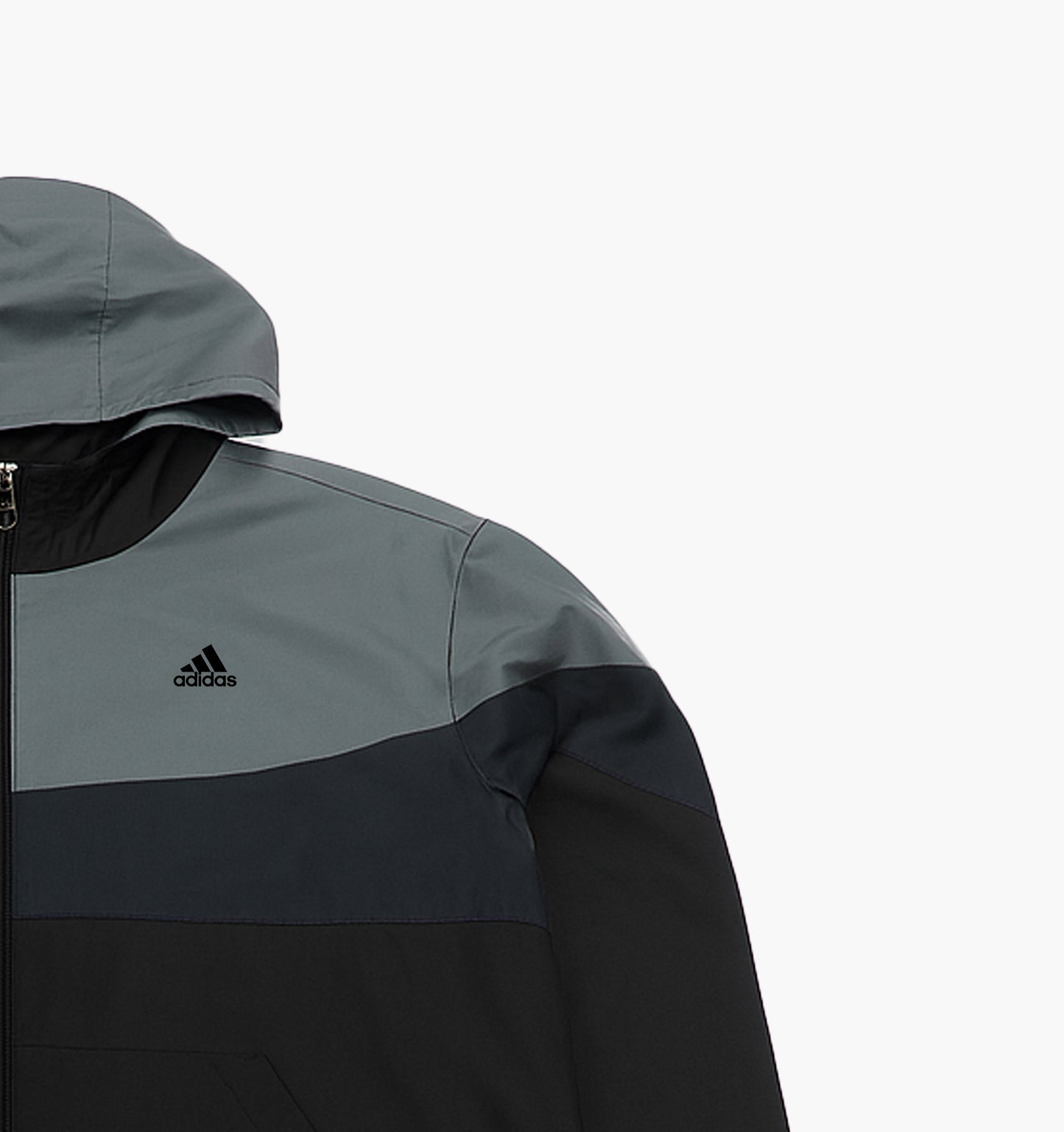 Adidas Nylon Track Jacket Gesticktes Logo