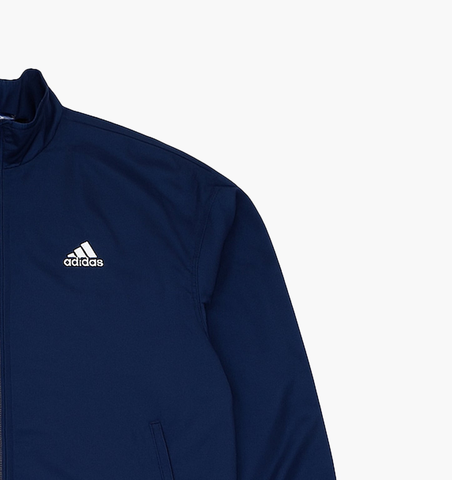 Adidas Track Jacket Gesticktes Logo (L)