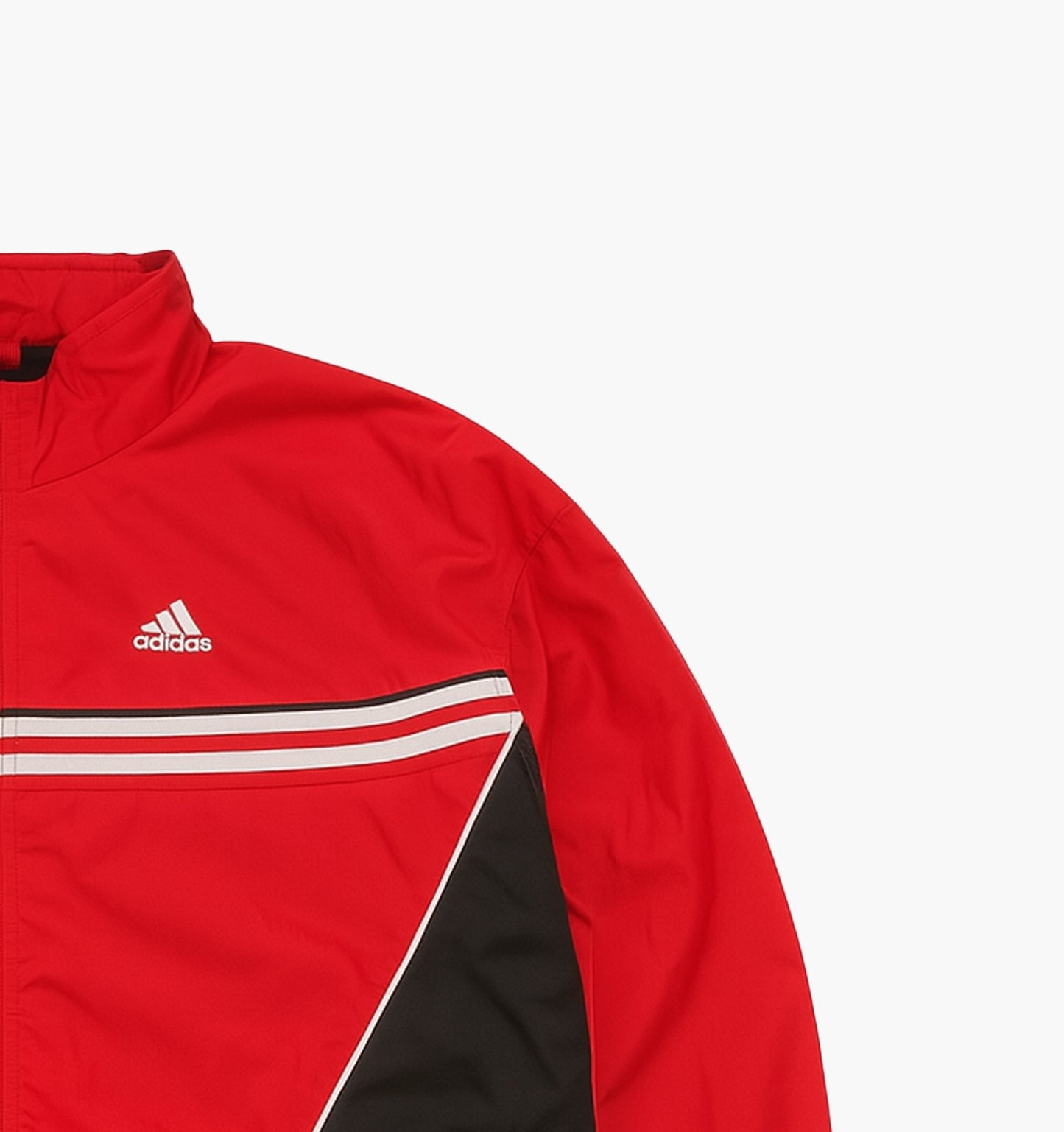 Adidas Nylon Track Jacket Stitched Logo (XL) 55