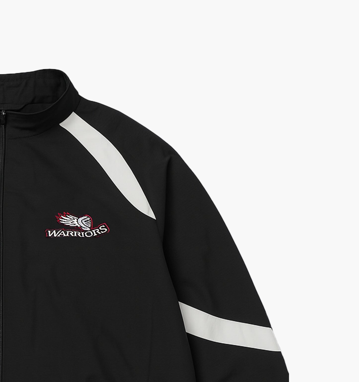 Adidas Nylon Track Jacket Stitched Logo (S)