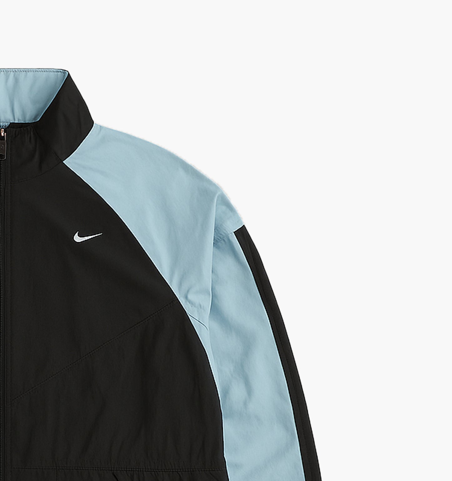 Niike Nylon Track Jacket Stitched Logo (S) 3