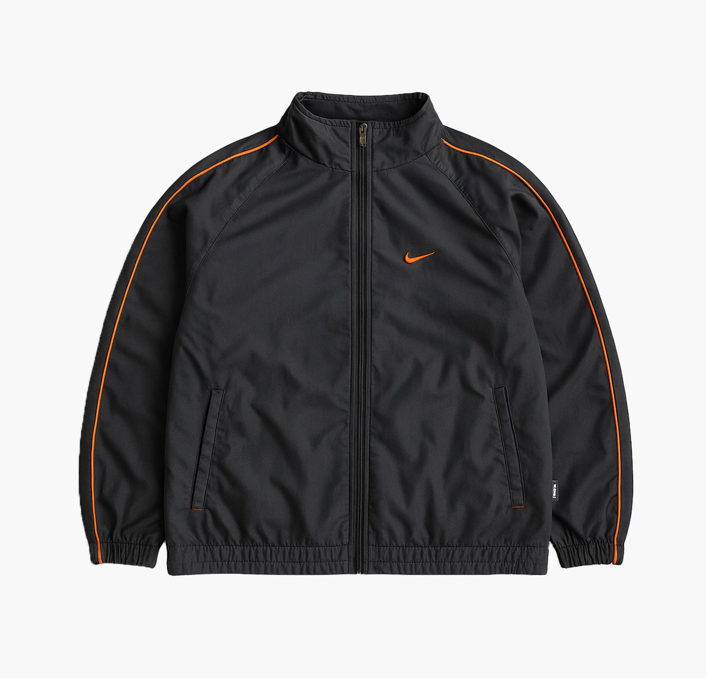 Nike Nylon Track Jacket Stitched Logo (M) #49
