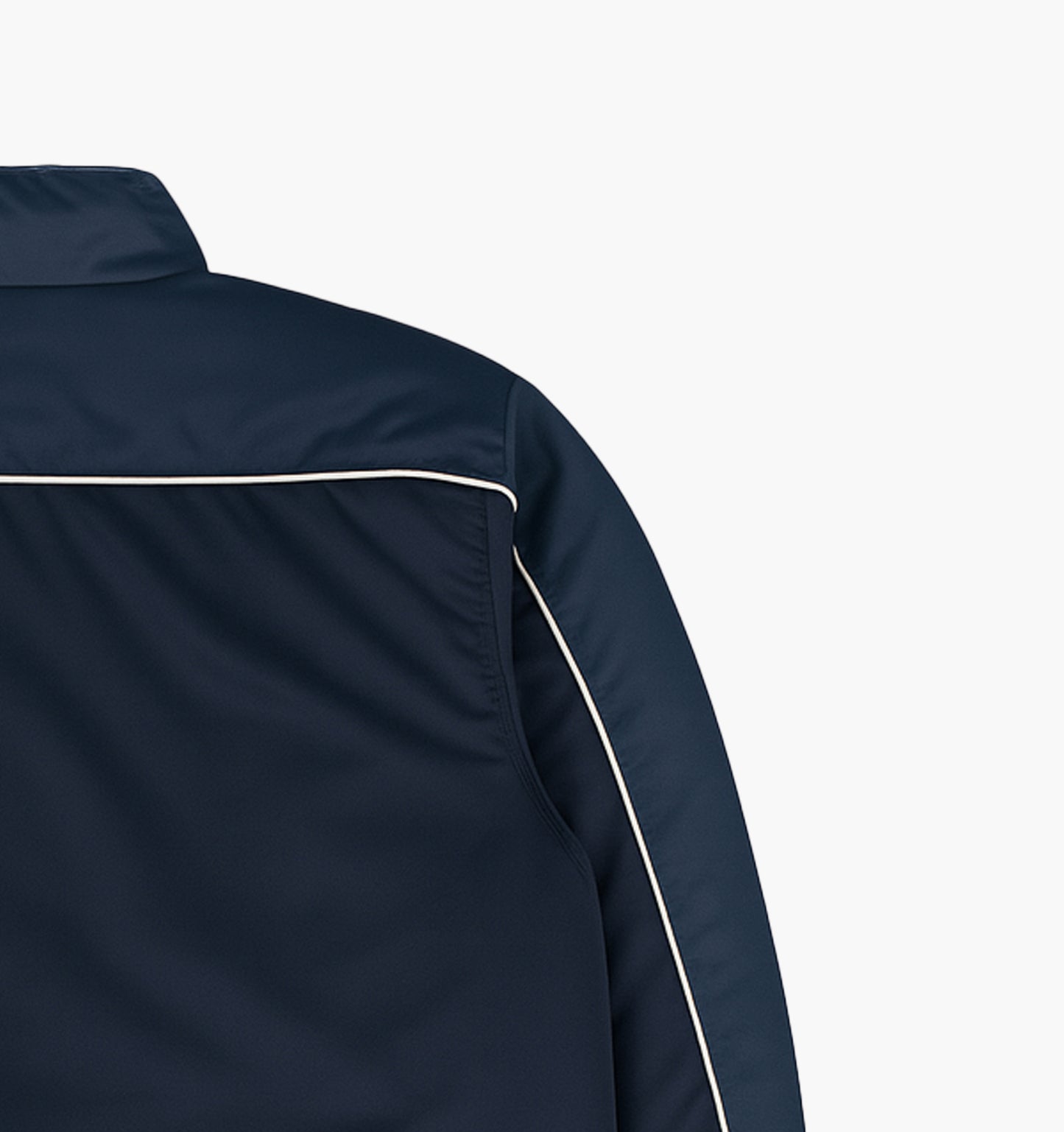 Nike Vintage Nylon Winter Jacket Gesticktes Logo Fleece Gefüttert (M)
