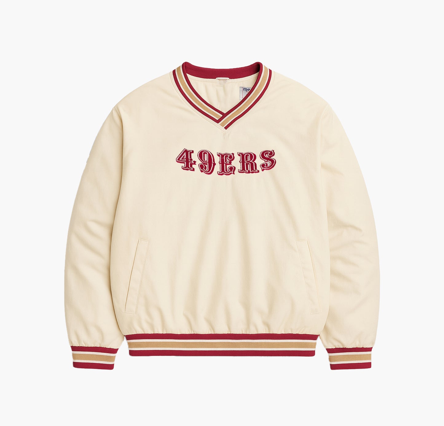 Reebok Heavyweight 49ers Windbreaker Embroidered Logo (XL)