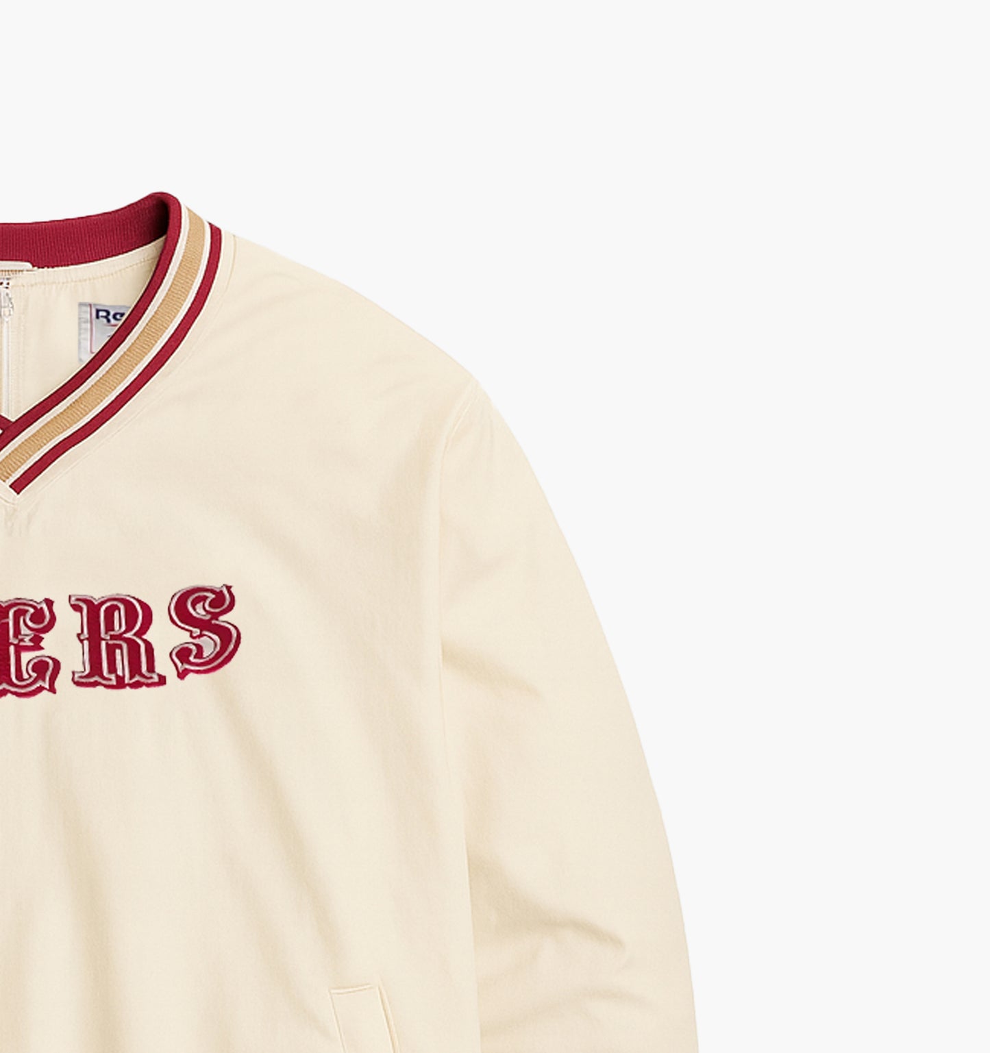 Reebok Heavyweight 49ers Windbreaker Embroidered Logo (XL)