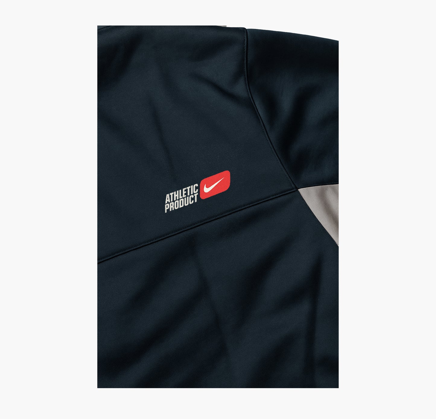 Nike Track Jacket Embroidered Two-Tone Vintage Zip-Up (M)