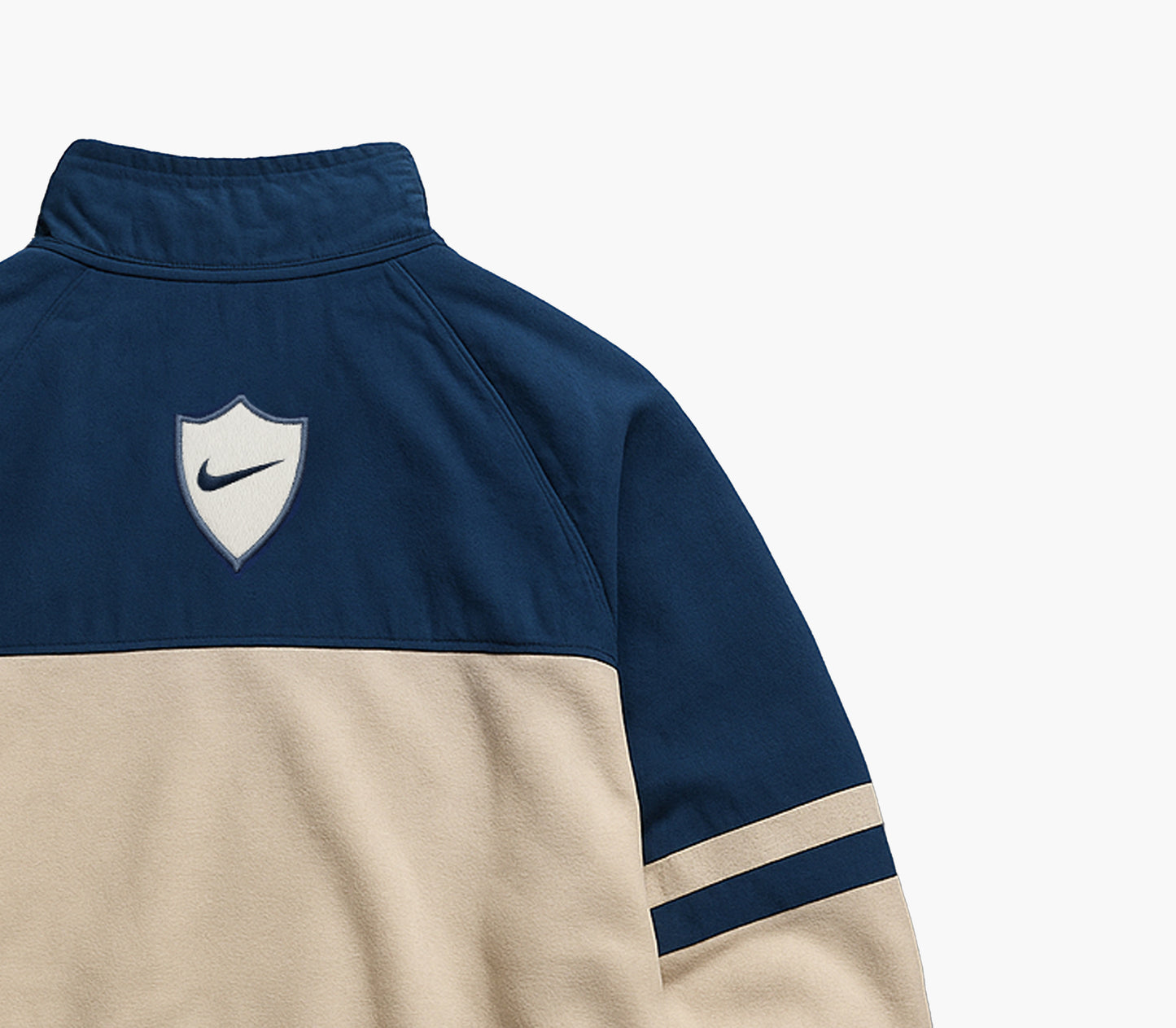 Nike Vintage Track Jacket Two-Tone Embroidered Logo (L)