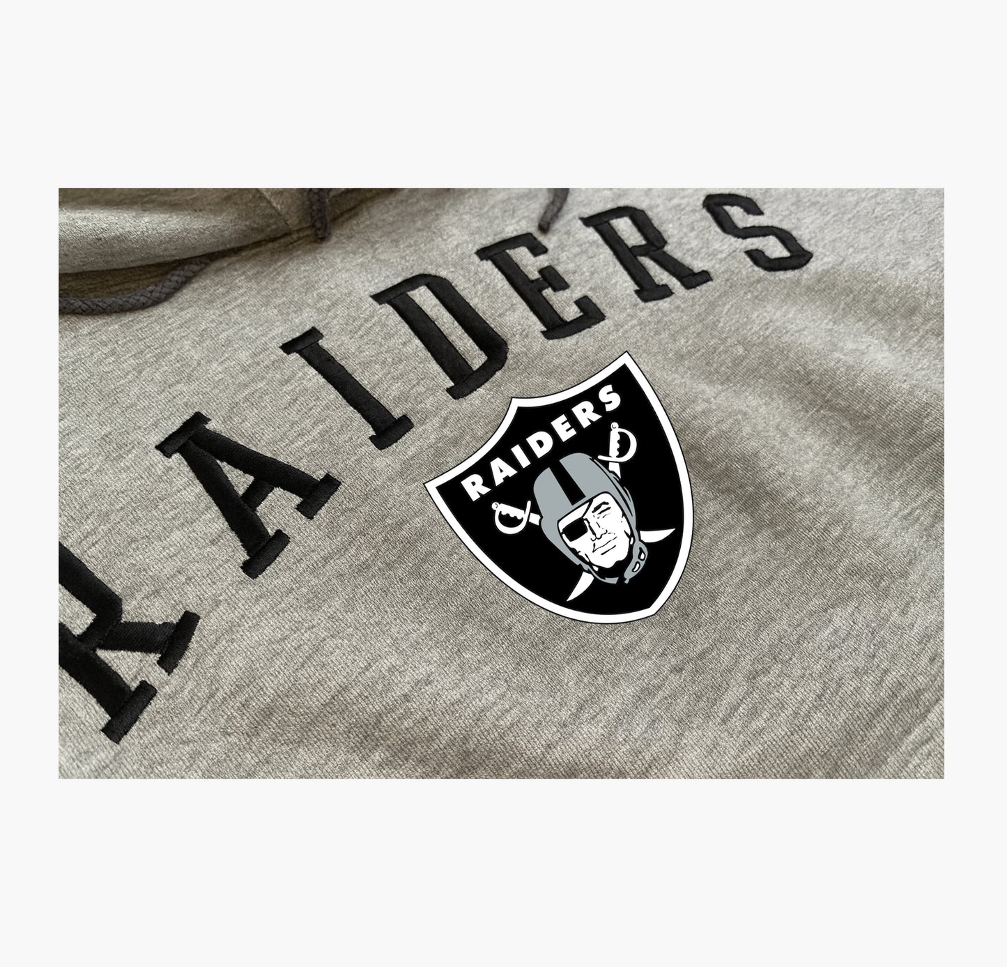 NFL Raiders Hoodie Grey (L)