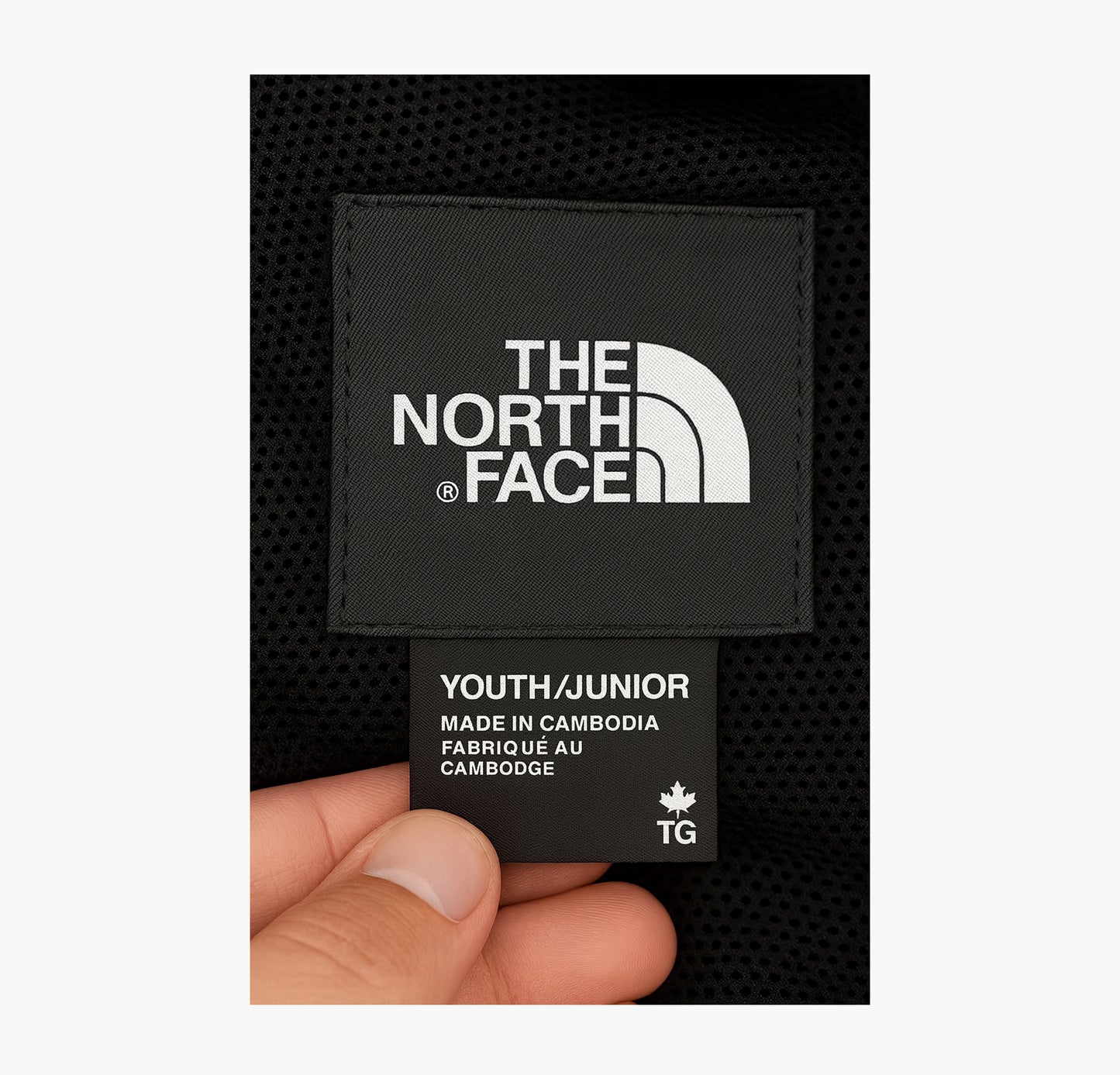 The North Face K-Way Windbreaker Grey Red (S)