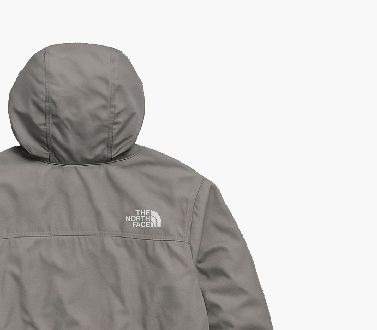 The North Face Windbreaker Jacket Grey Black (L)