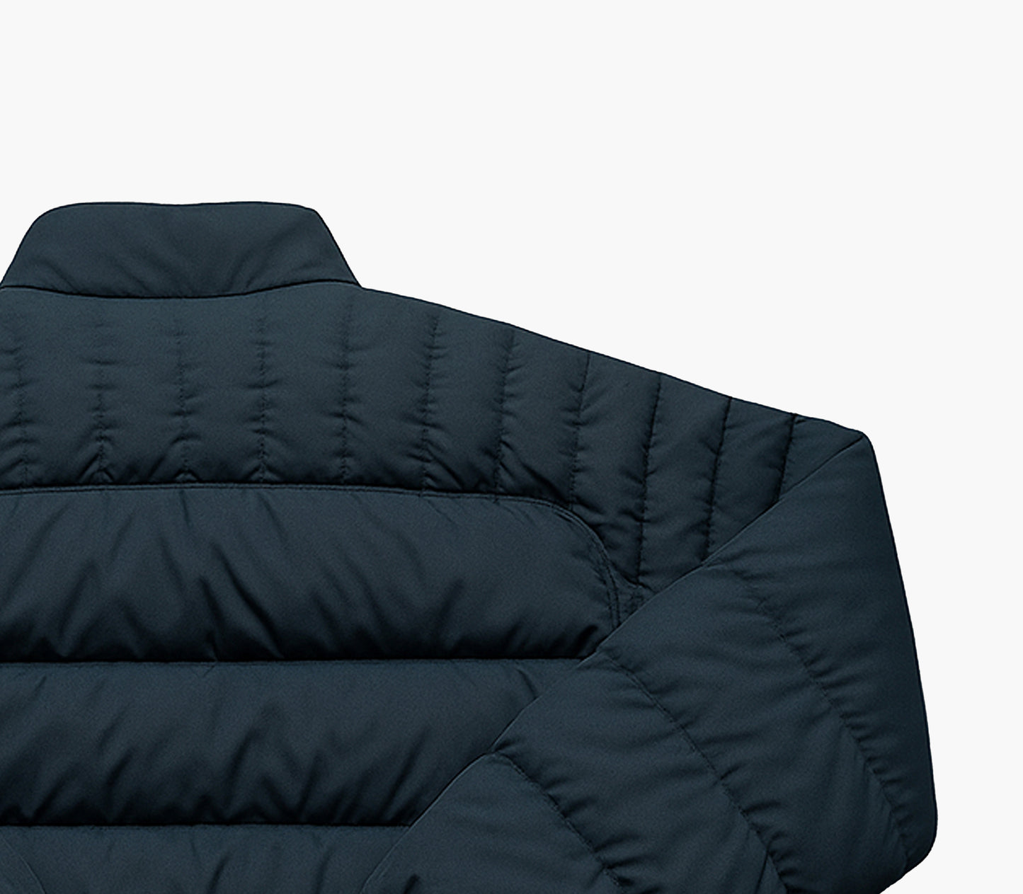 Nike Vintage Solo Swoosh Puffer Jacket Black / Navy Oregon (M)