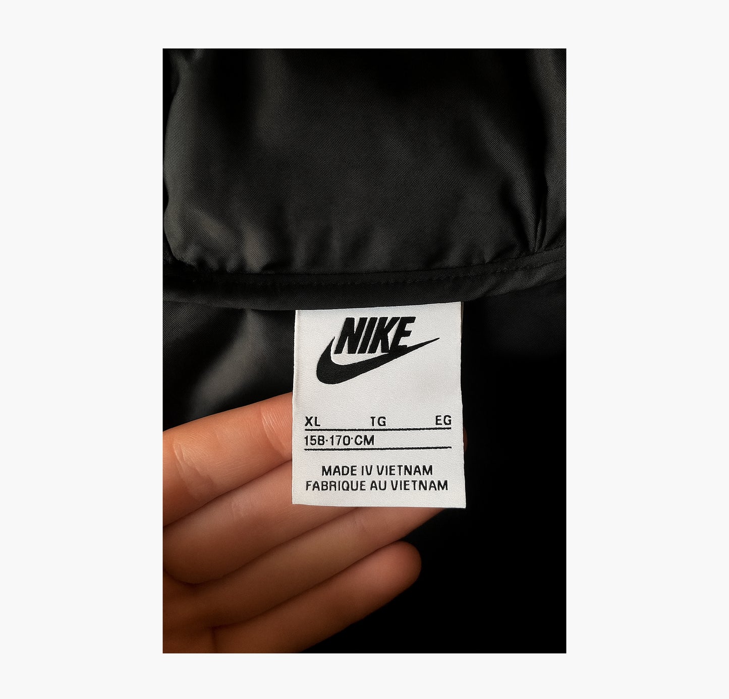 Nike Puffer Jacket (Kids) Black (S)
