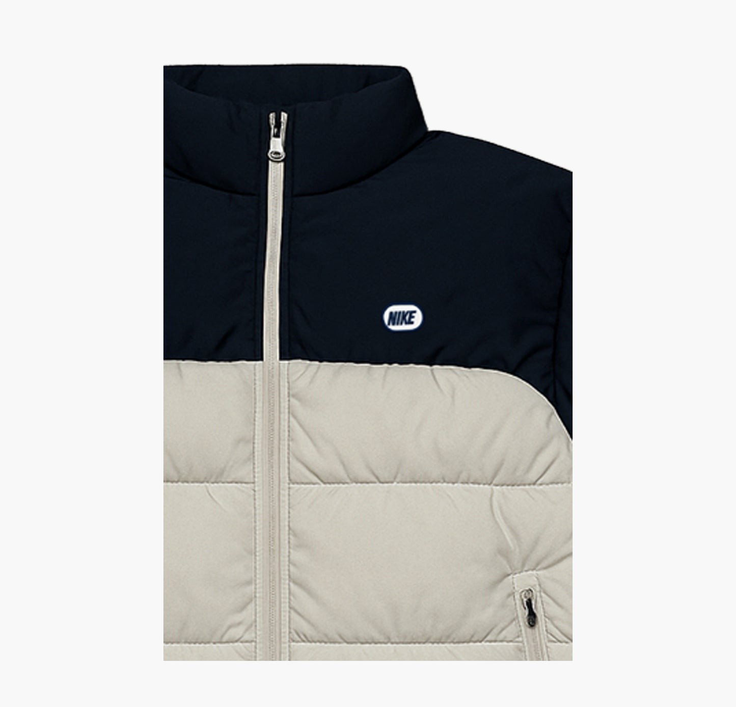 Nike Vintage Down Jacket White / Navy (M)