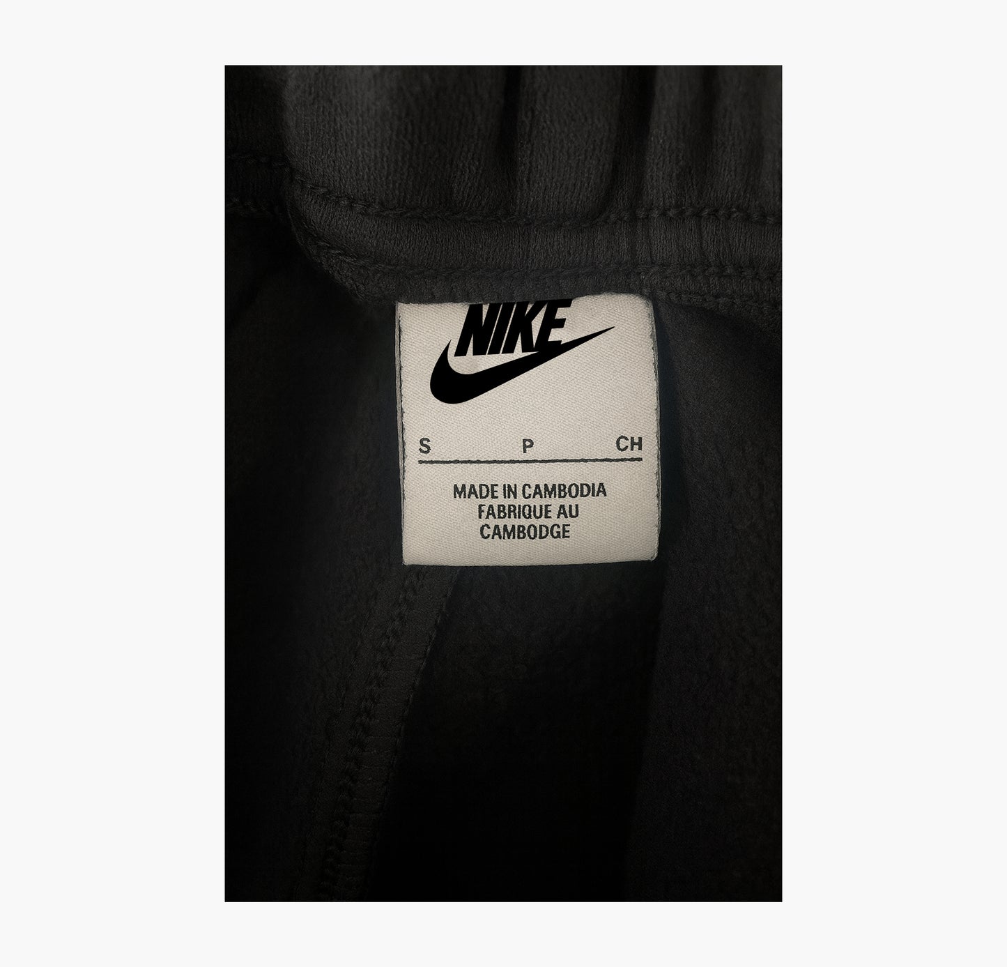Nike Vintage Tracksuit Embroidered Logo Black (S)